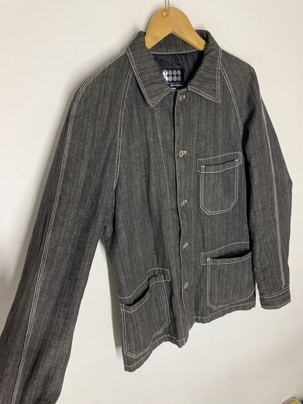 Takeo Kikuchi Japanese Denim Workwear Blue Blue Kojima Size US M / EU 48-50 / 2 - 3 Thumbnail