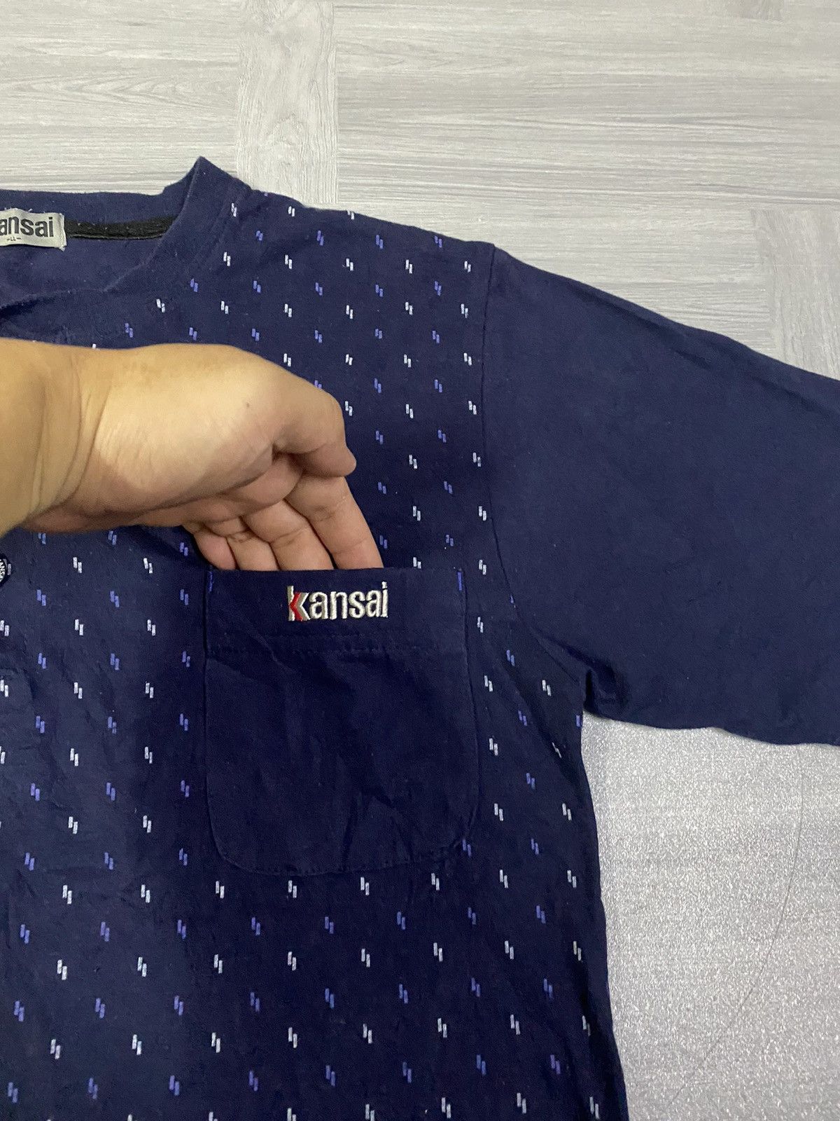 Kansai Yamamoto Vintage Pyjama 🔥 RARE 🔥 Kansai Yamamoto T-Shirt Size US L / EU 52-54 / 3 - 6 Thumbnail