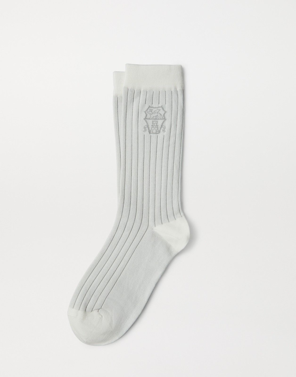 Brunello Cucinelli o1la1rc1a0326 Size: OS / Socks in Grey Size ONE SIZE - 1 Thumbnail