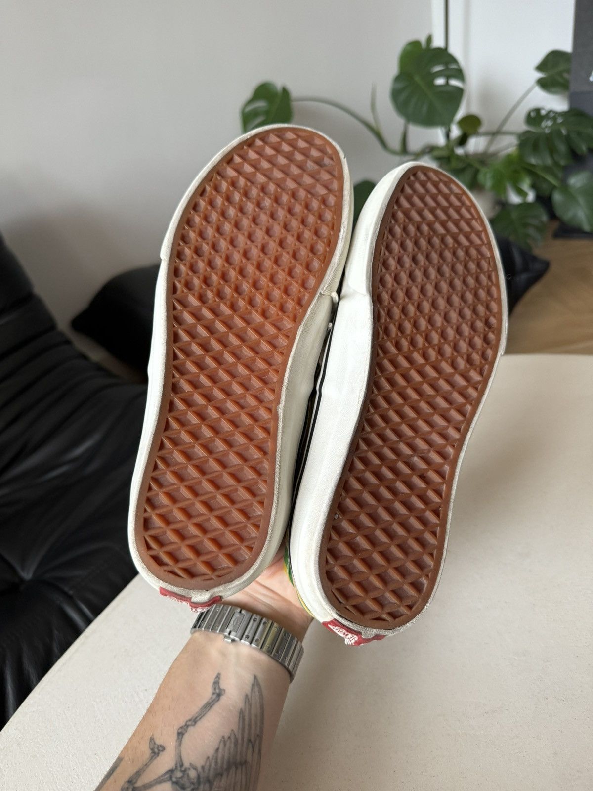 Vans Kenzo x Vans Authentic Rare Print Vintage Y2K Collab Skate Size US 8.5 / EU 41-42 - 7 Thumbnail