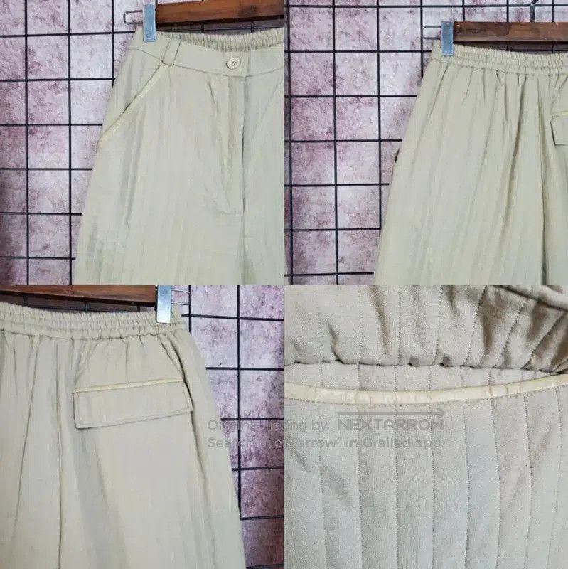 Dior Dior Khaki Wool Blend Logo Embroidered Pants . Size 24" / US 00 / IT 34 - 5 Thumbnail