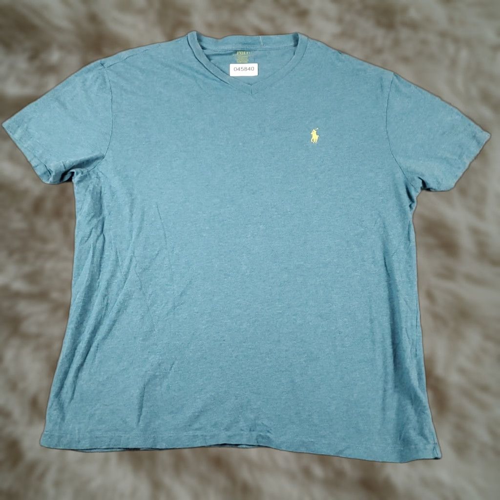 Ralph Lauren Ralph Lauren T-Shirt Mens Large Blue Casual Short Sleeve Classic Size US L / EU 52-54 / 3 - 1 Thumbnail