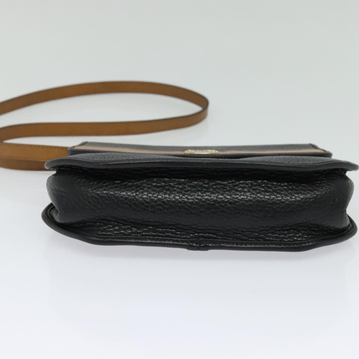 Dior DIOR Shoulder Bag Leather Black Gold Size ONE SIZE - 9 Thumbnail