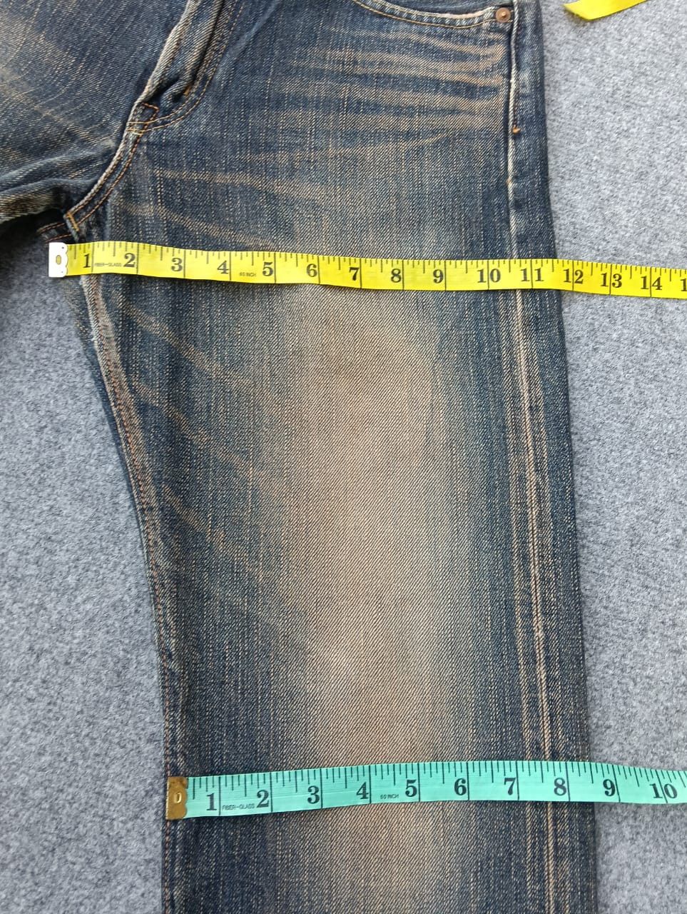 Edwin Edwin 505ZX Vintage Wide Leg Jeans with Selvedge. Size US 28 / EU 44 - 4 Thumbnail