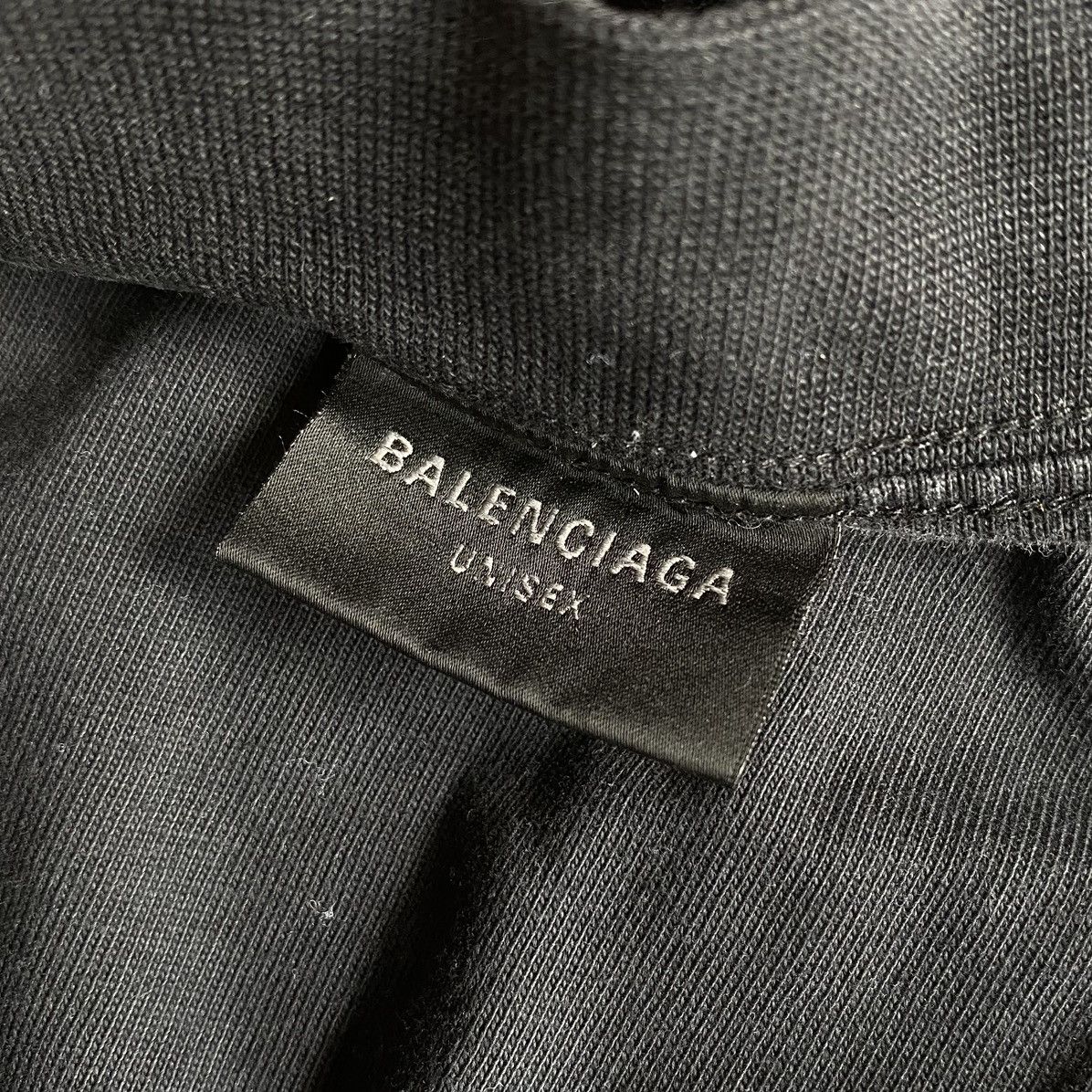 Balenciaga Distressed Logo Inside Out L/S