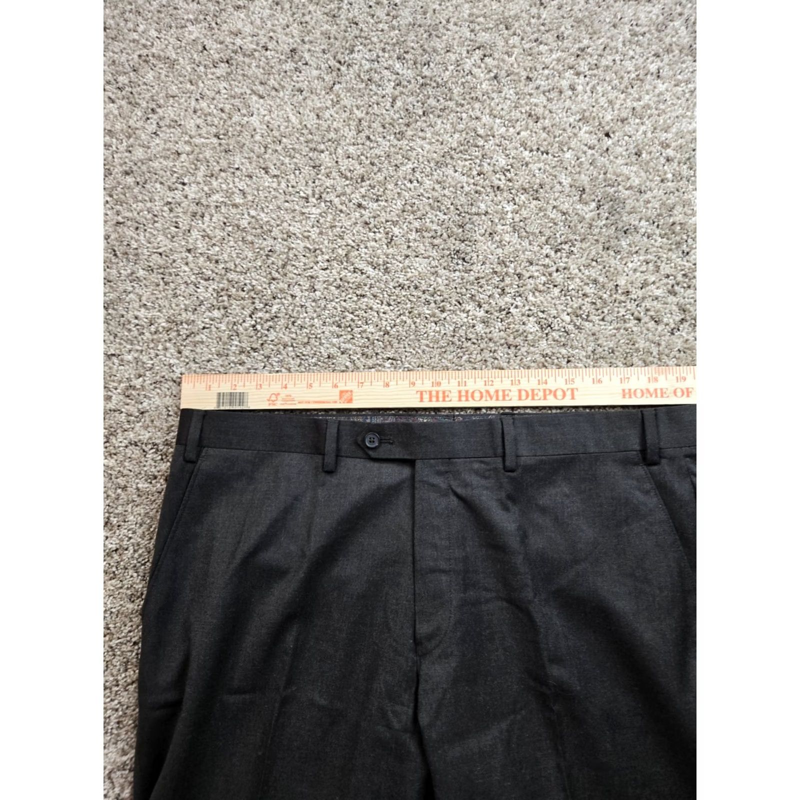 Ralph Lauren Lauren Ralph Lauren Dress Pants Mens 38X30 Wool Straight Leg Flat Front Dress Pants Mens 38x30 Gray Wool Flat Front Size US 38 / EU 54 - 6 Thumbnail