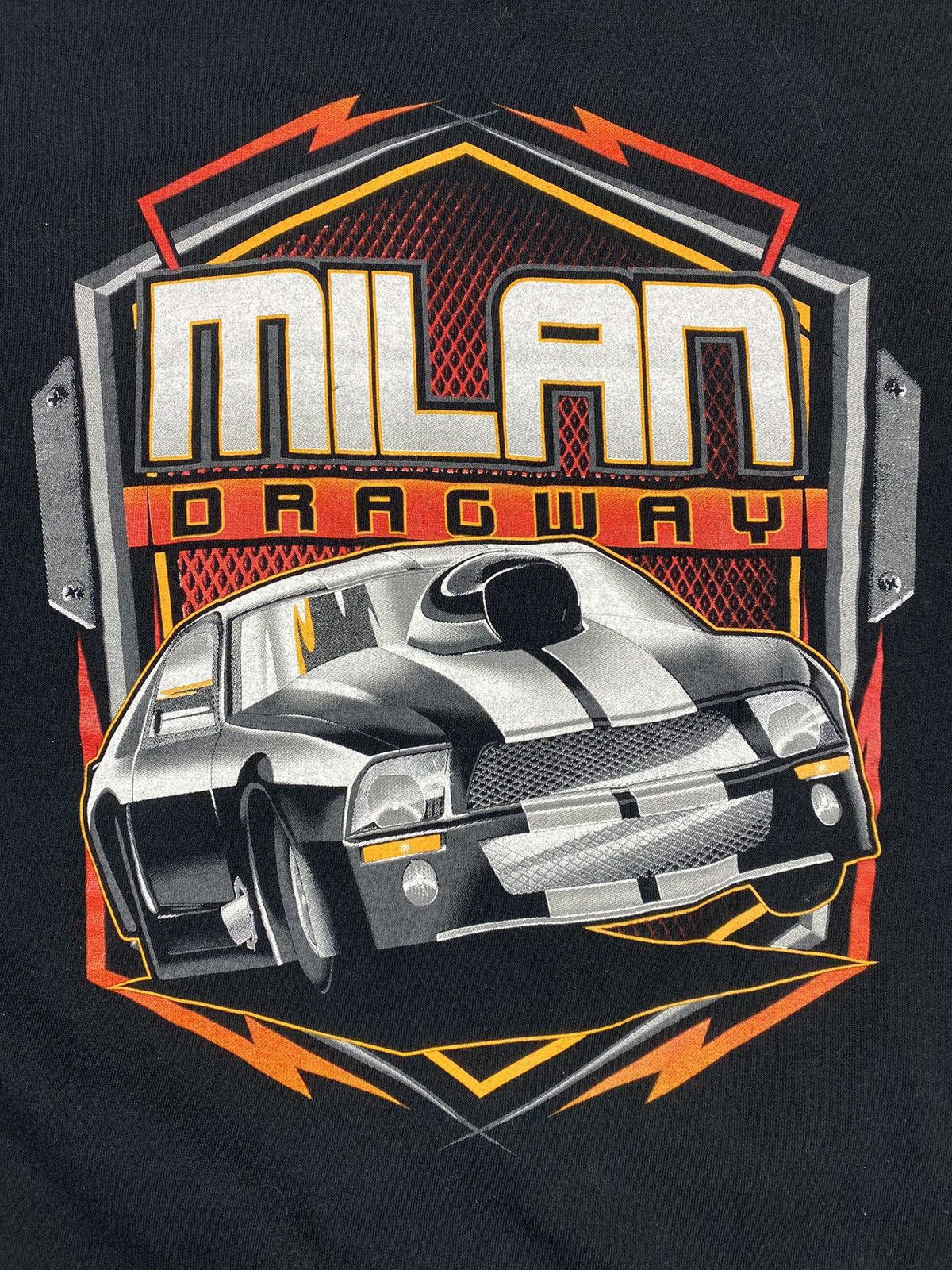 Formula 1 × Vintage Milan Drag Way Racing Crazy T Shirt Tee Size M Size US M / EU 48-50 / 2 - 3 Thumbnail