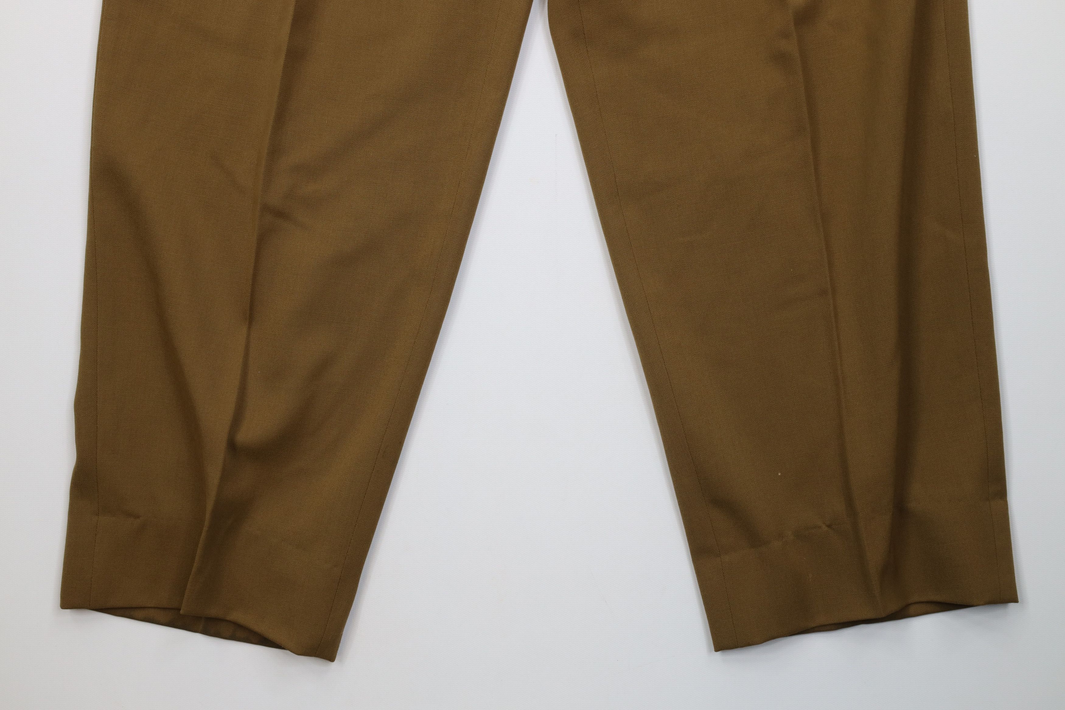 Vintage Vintage 90s Streetwear Wool Knit High Waist Chino Pants Size US 30 / EU 46 - 4 Thumbnail