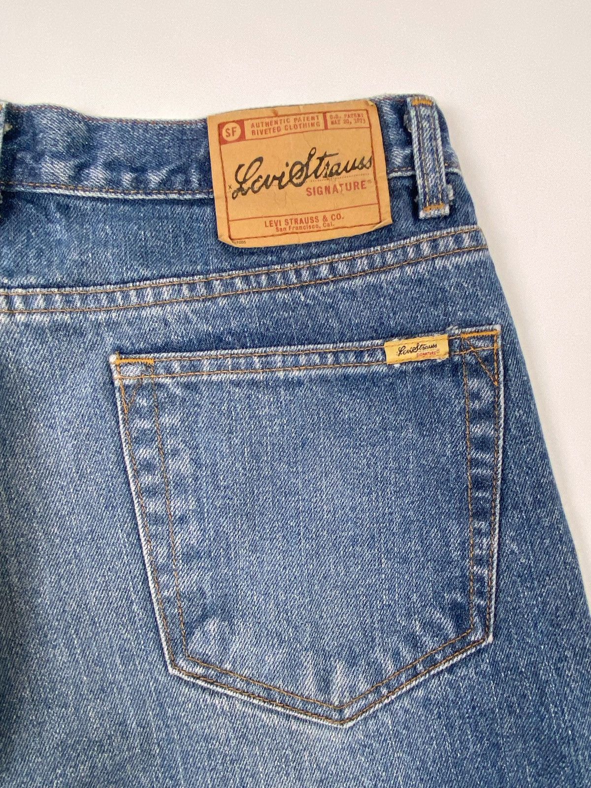 Levi's Y2K Vintage Levi’s Signature Loose Relaxed Fit Baggy Denim Size US 36 / EU 52 - 11 Thumbnail