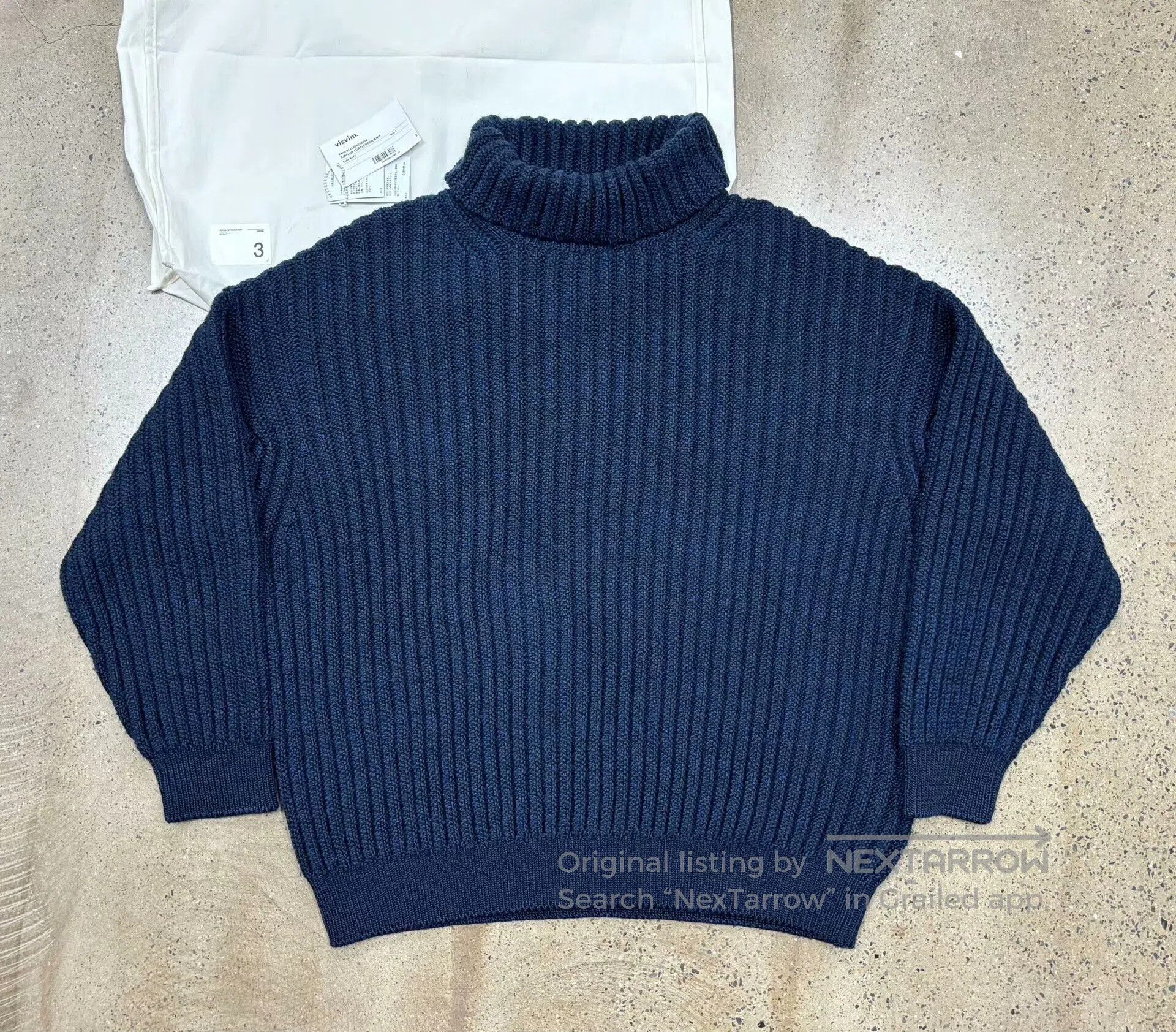 Visvim visvim amplus turtleneck knit sweater. Size US L / EU 52-54 / 3 - 1 Thumbnail