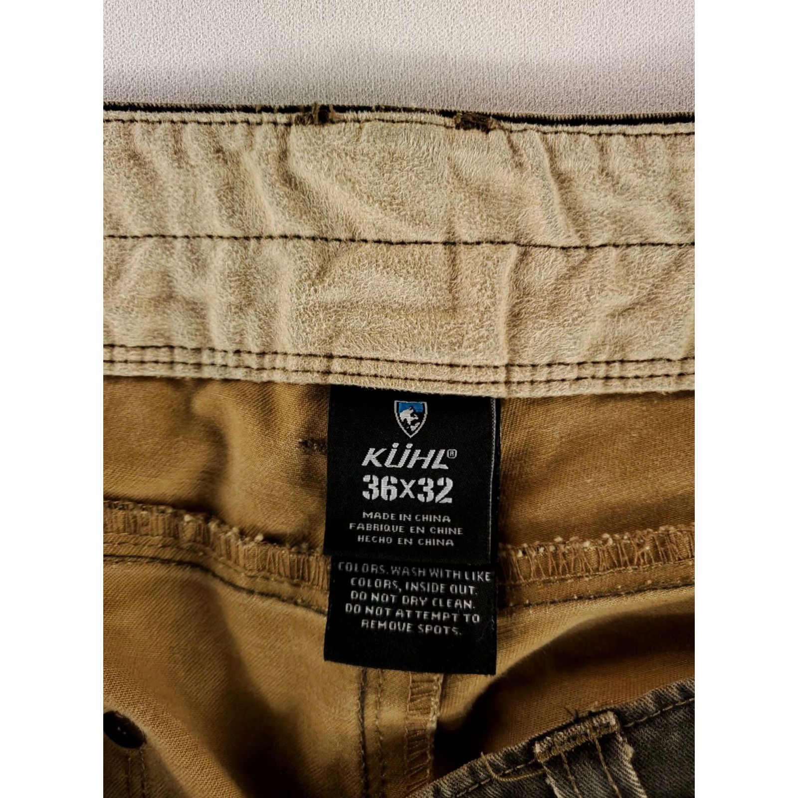 Vintage VINTAGE Kuhl Rydr Jeans Pants Brown Mens 37x31 Inseam 31 Straight Dye Patina 36x32 Actual Mens Clothing Jeans Size US 37 - 6 Thumbnail