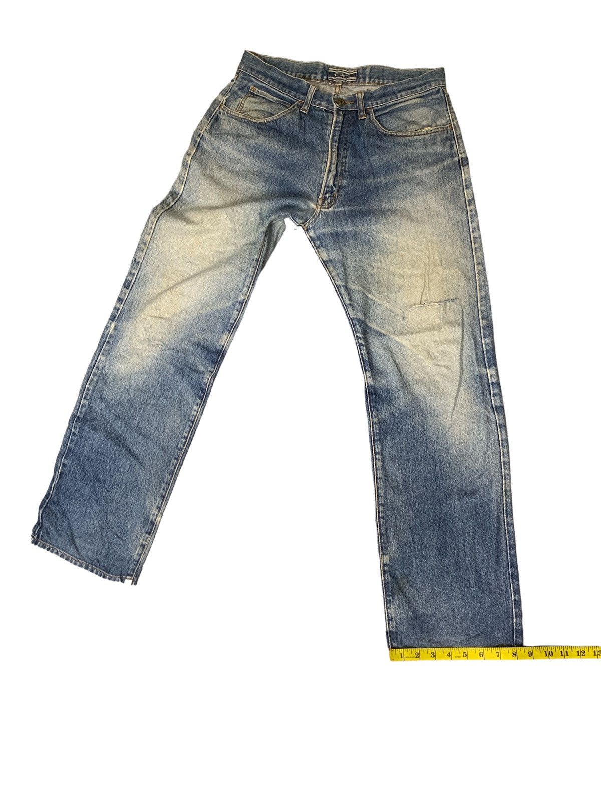 Ocean Pacific Rare Design Ocean Pacific Destressed Denim Size US 31 - 15 Thumbnail
