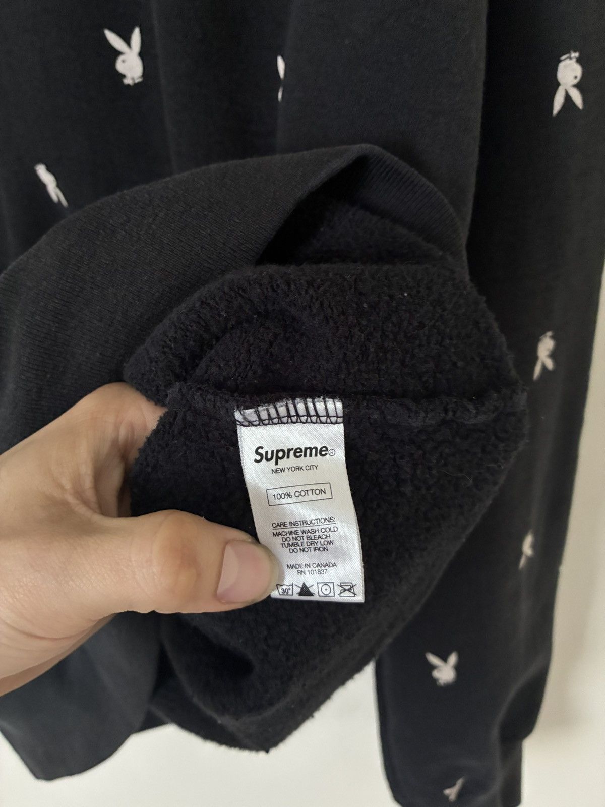Supreme Supreme x Playboy FW15 Faded Hoodie Size US L / EU 52-54 / 3 - 7 Thumbnail