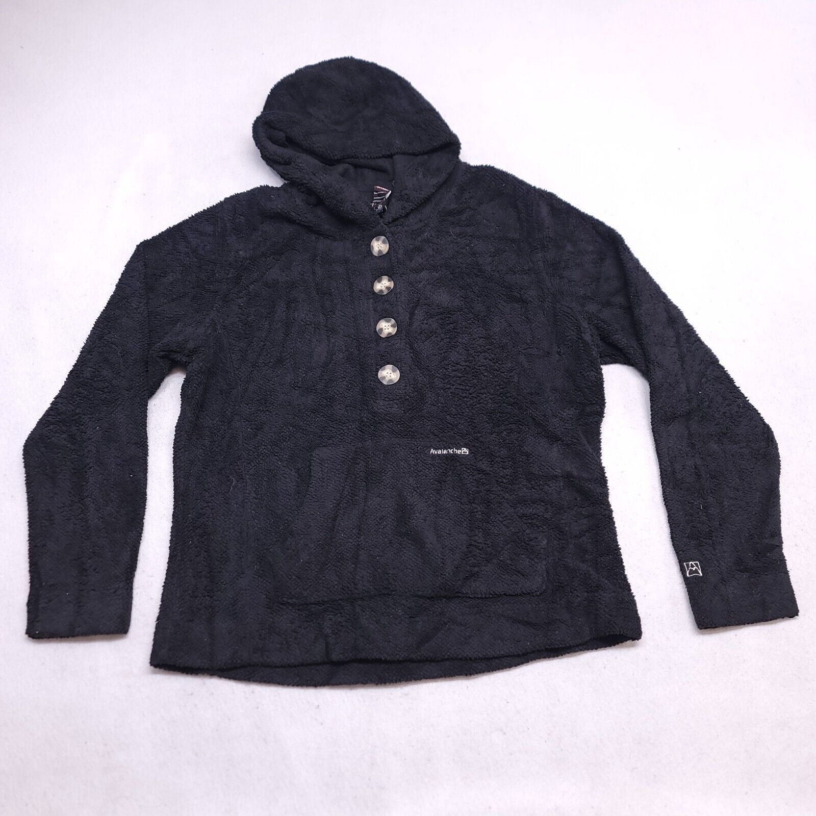Avalanche Avalanche Casual Pullover Hoodie Womens Size 2XL Black Size XXL / US 16-18 / IT 52-54 - 2 Thumbnail