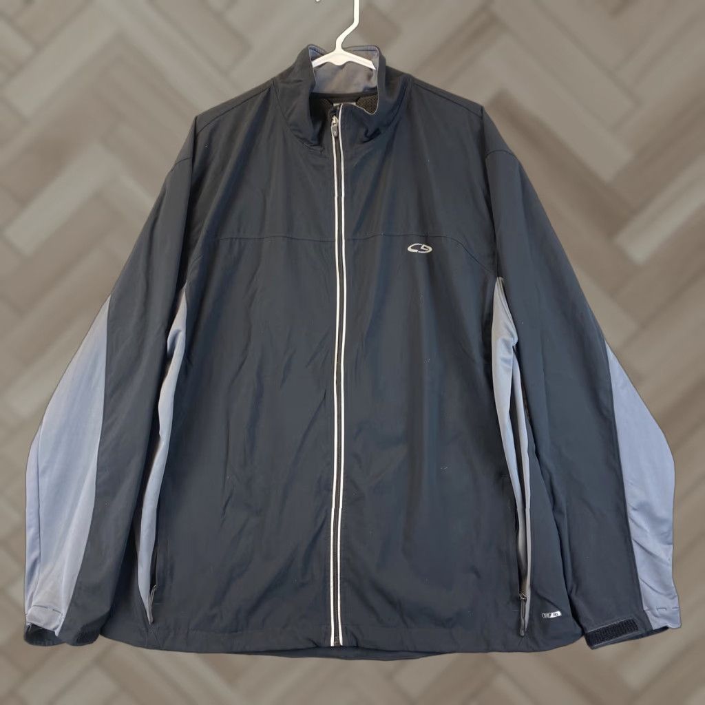 Champion Champion Black Full Zip Up Men's Track Light Jacket Size XXL / 50-2 Size US XXL / EU 58 / 5 - 1 Thumbnail