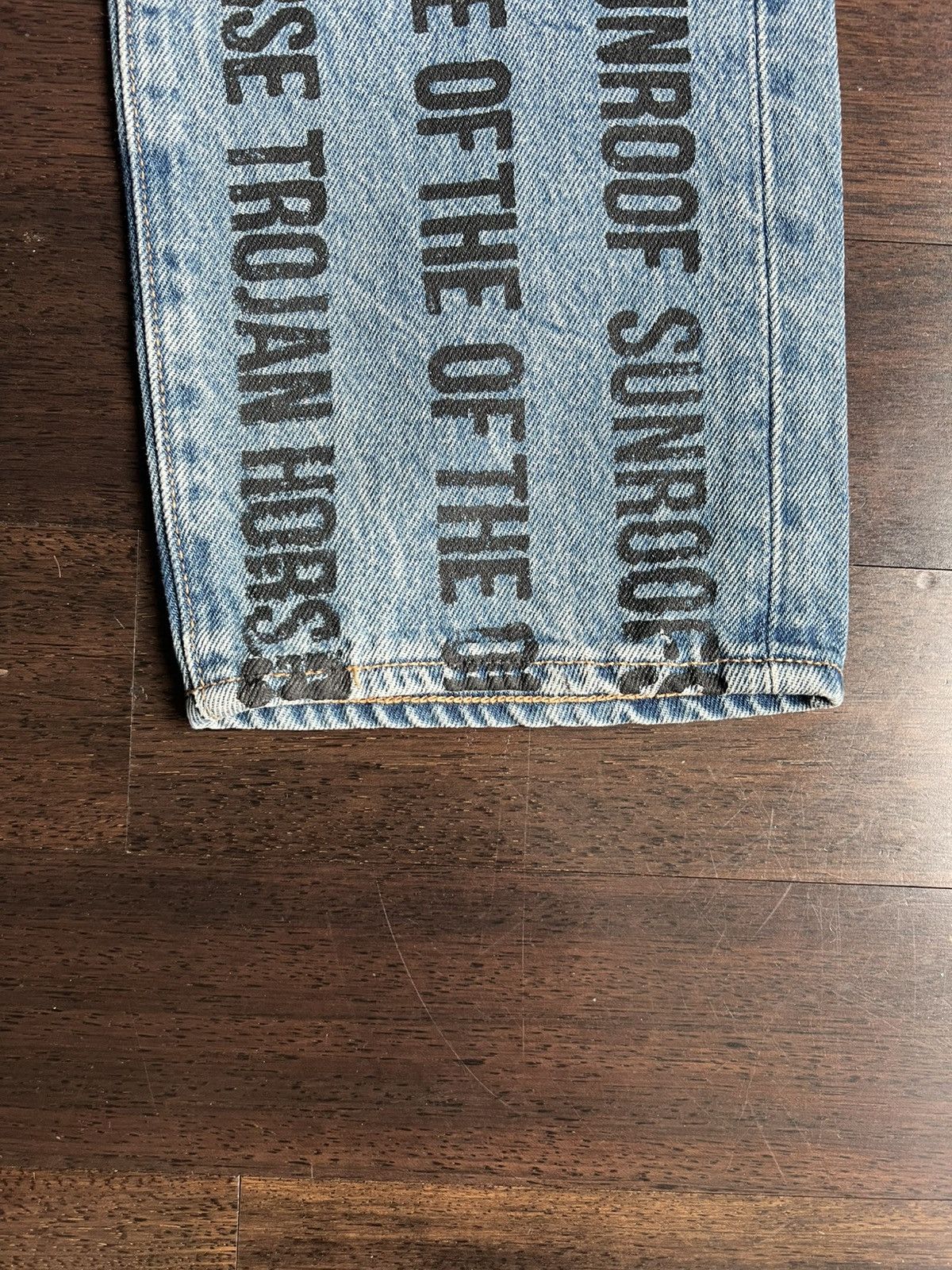 DENIM TEARS × Virgil Abloh DENIM TEARS x Virgil abloh Levi’s Sunroof Of The Horse Size US 30 / EU 46 - 3 Thumbnail