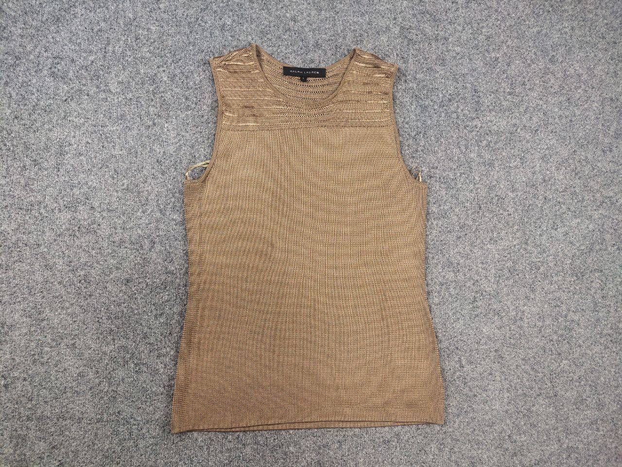 Ralph Lauren Ralph Lauren Black Label Knit Slinky Tight Sleeveless Soft Size L / US 10 / IT 46 - 6 Thumbnail