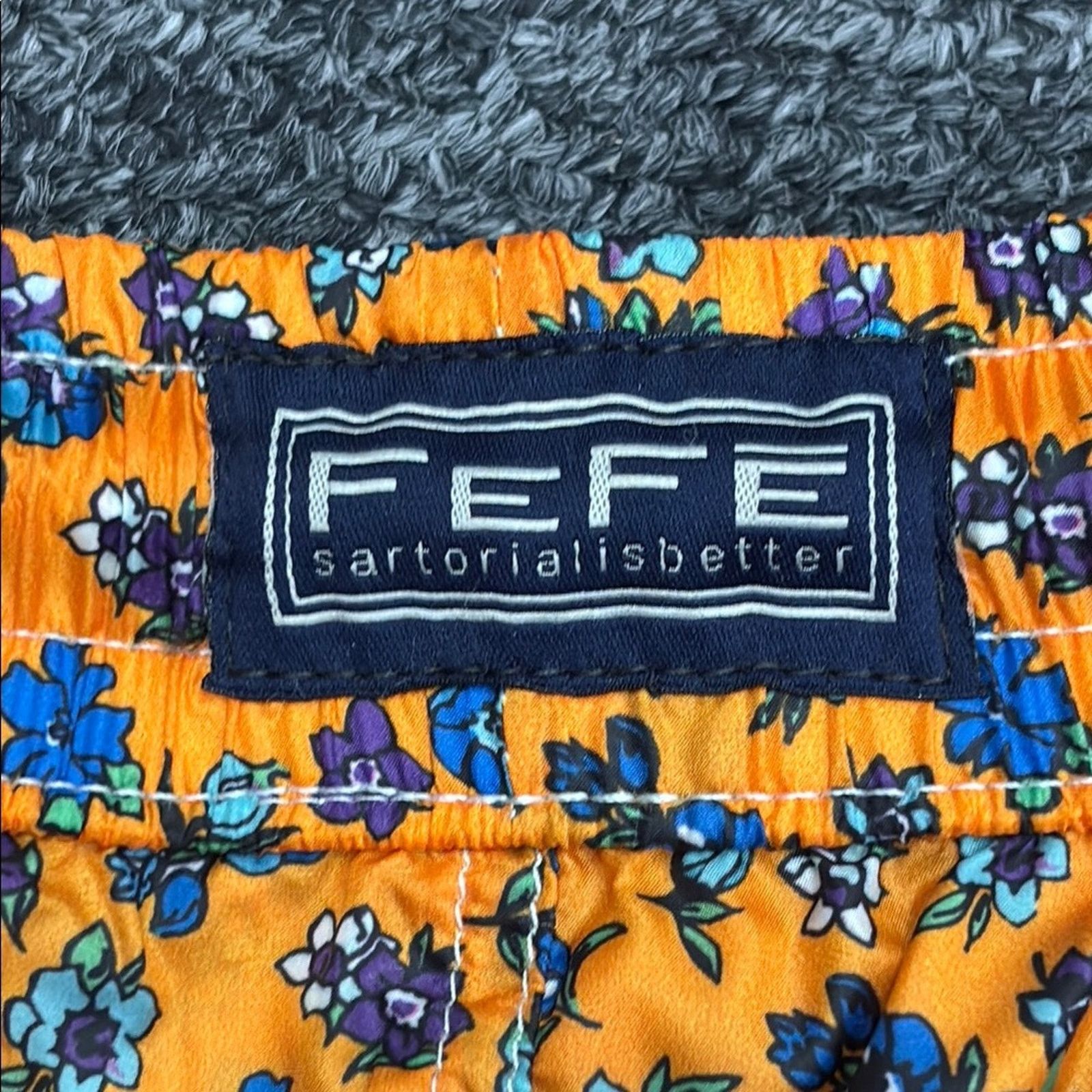 Other NWT Fefe Floral men swim shorts Size L Size US 36 / EU 52 - 5 Thumbnail