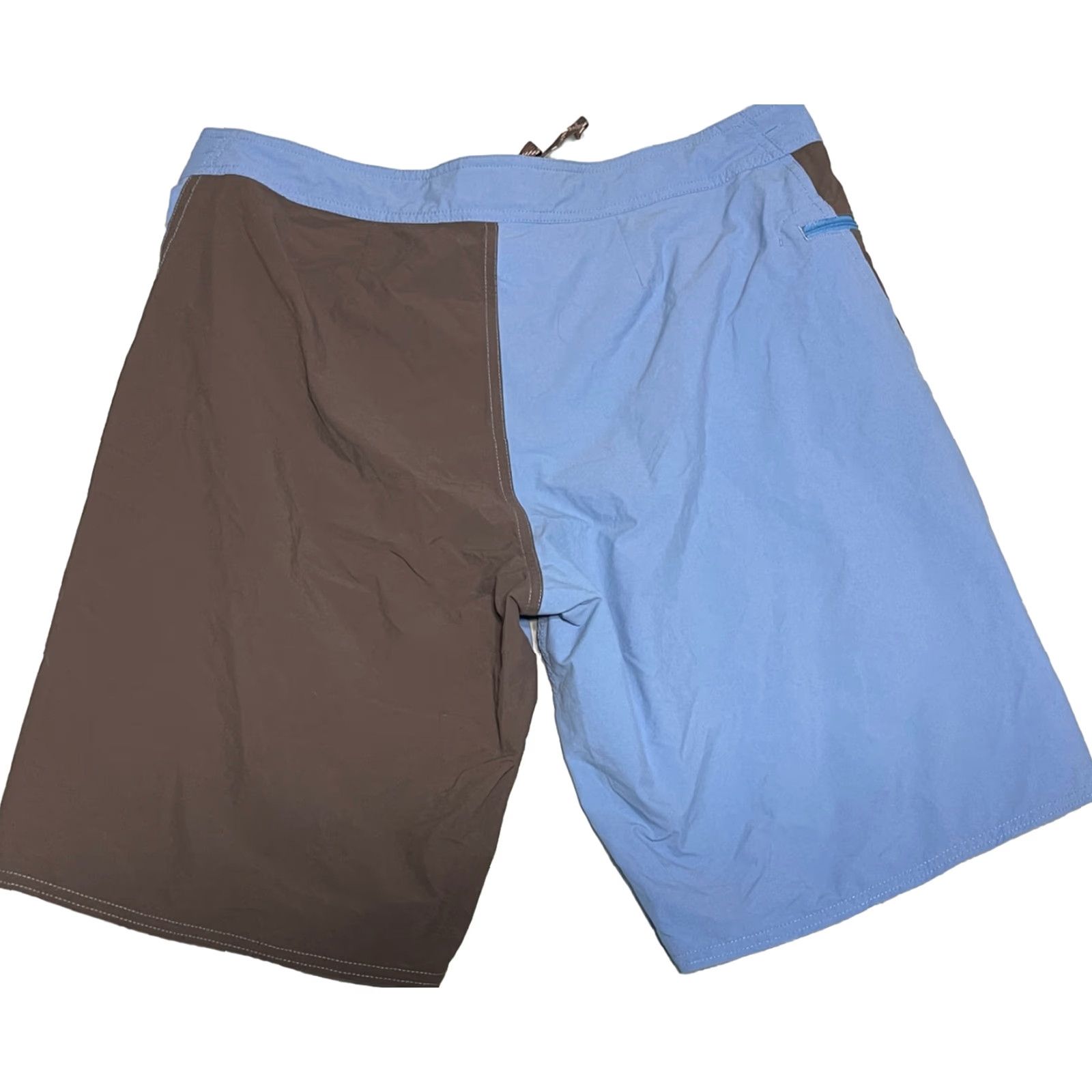 Patagonia Patagonia BoardShorts Men’s Blue Gray 36 Nylon Spandex Drawstring Pocket Stretch Board Shorts Mens Size ONE SIZE - 4 Thumbnail