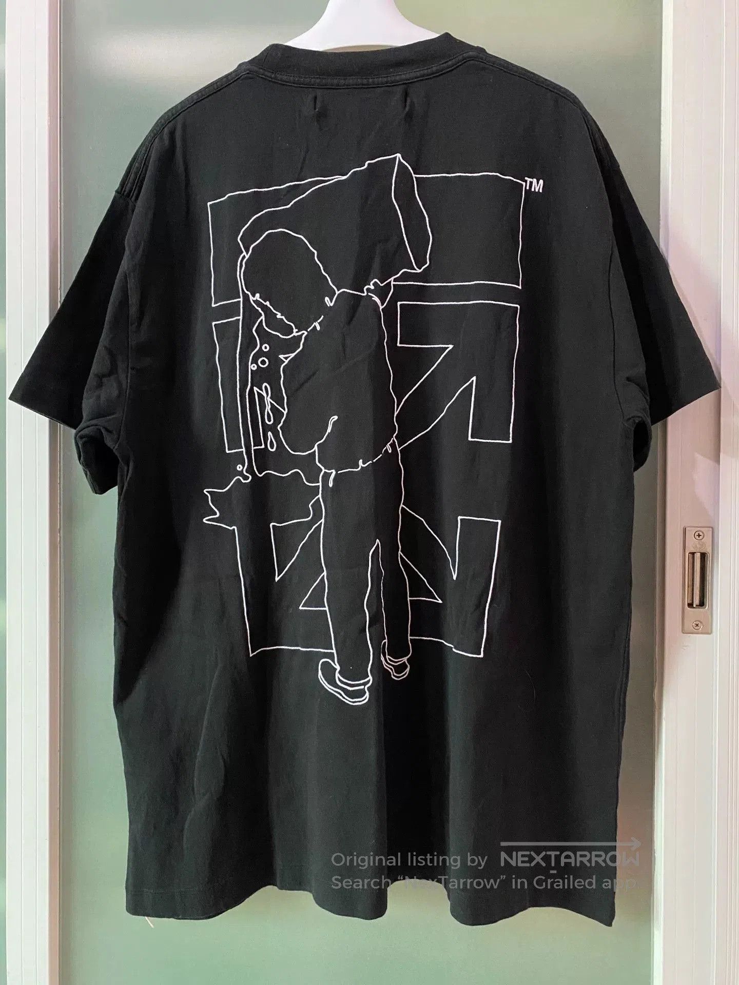 Off-White Off-White Back Painting Short Sleeve. Size US S / EU 44-46 / 1 - 2 Thumbnail