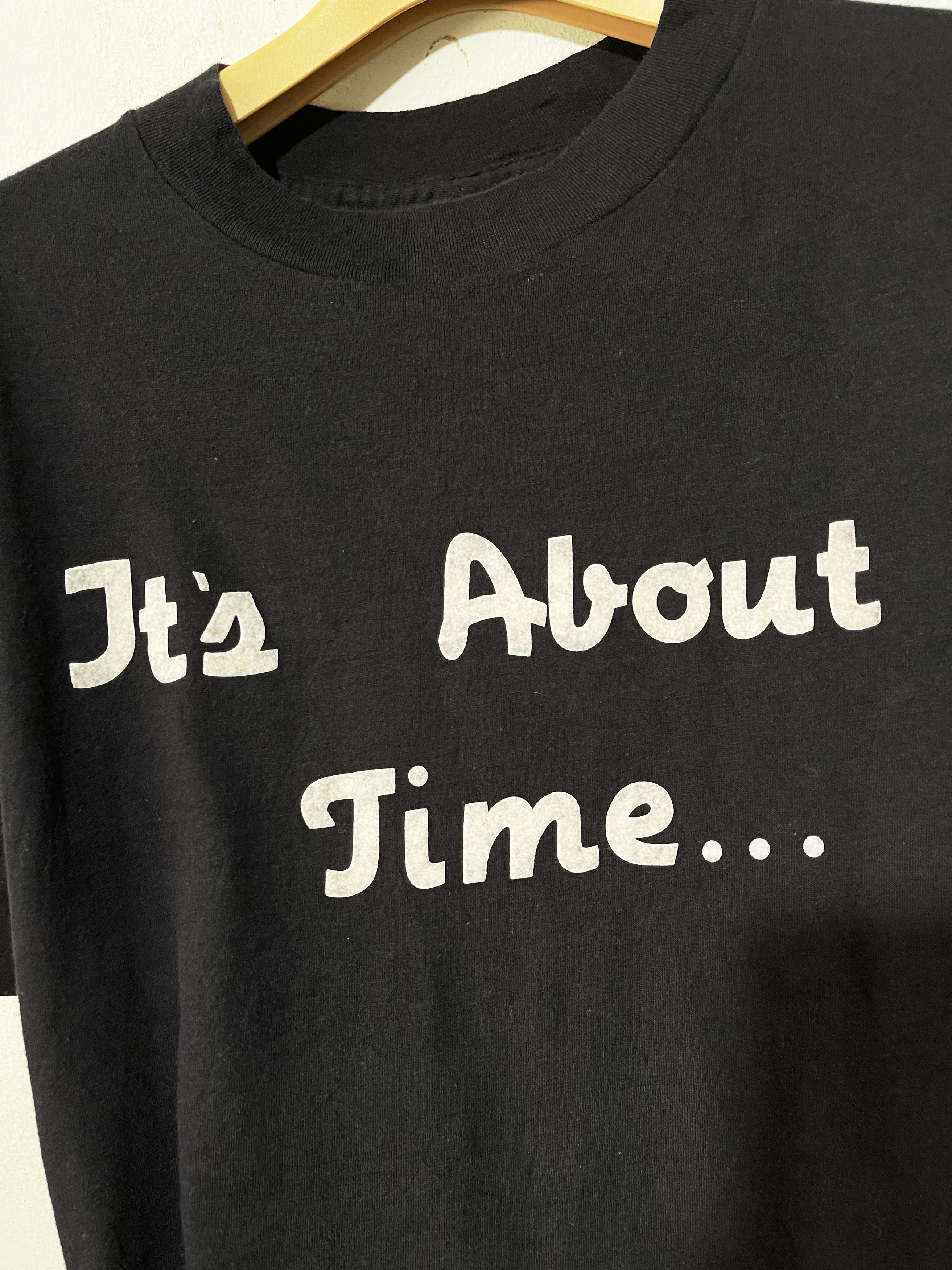 Band Tees × Vintage Vintage "It's about time" Tee Size US L / EU 52-54 / 3 - 2 Thumbnail