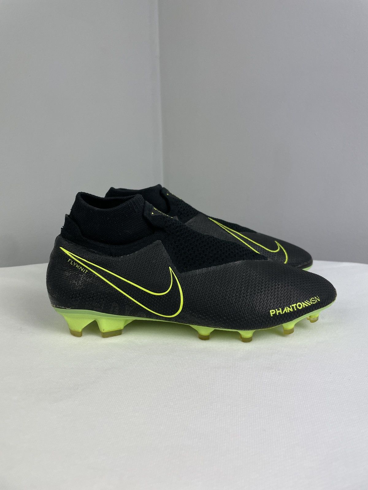 Nike Nike Phantom Vision Elite DF FG Black Volt Size US 7 / EU 40 - 3 Thumbnail