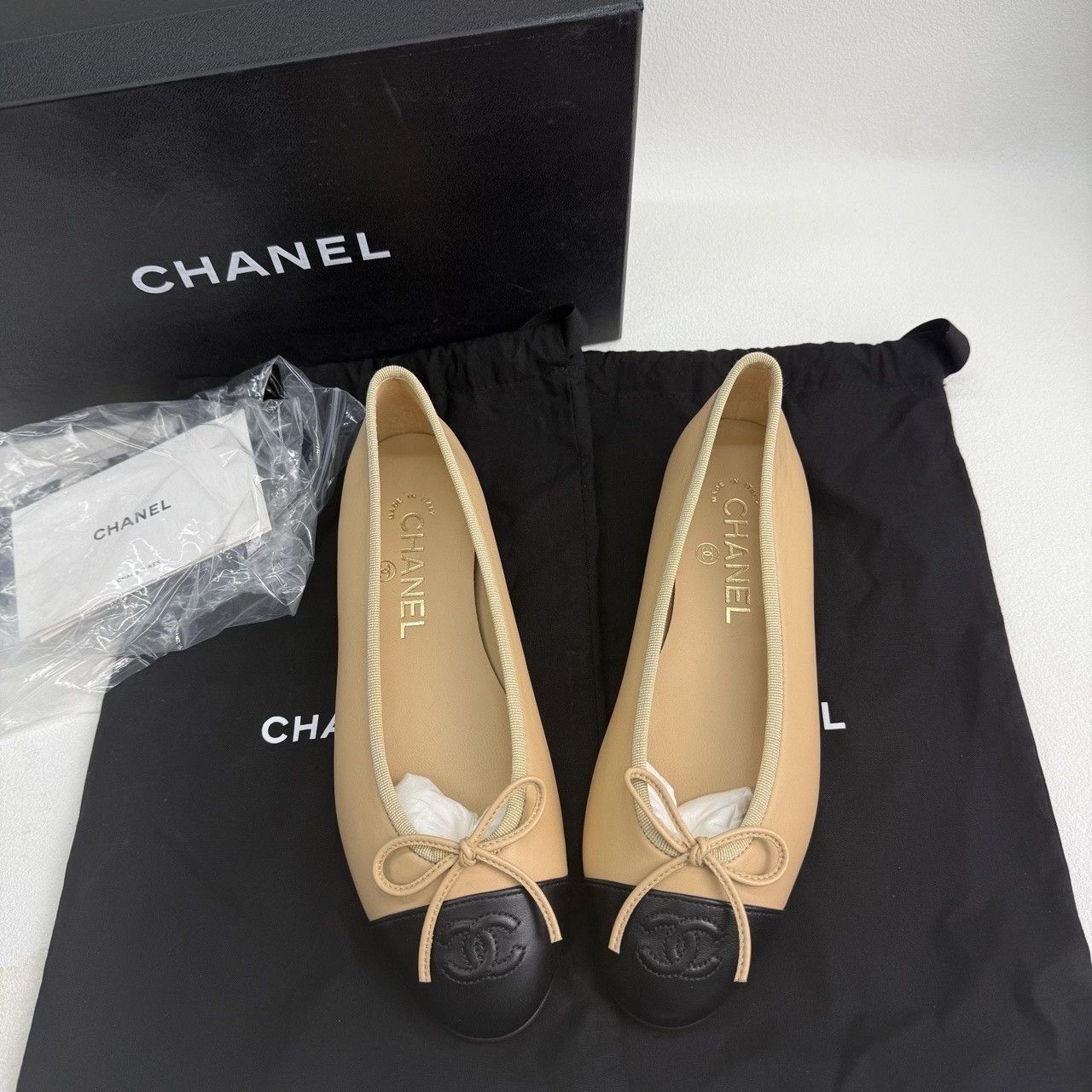 Chanel Chanel Black Lowtop Sneakers us_6 Women Size US 6 / IT 36 - 1 Thumbnail