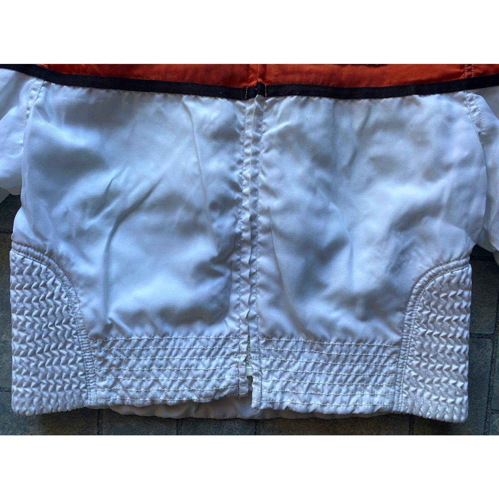 Harley Davidson Harley-Davidson Jacket Women’s M Full Zip Cropped White Orange Black Multicolor Racing Jacket M Women Size M / US 6-8 / IT 42-44 - 3 Thumbnail