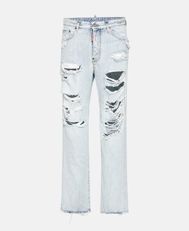 Destroyed 642 jean Straight leg jeans