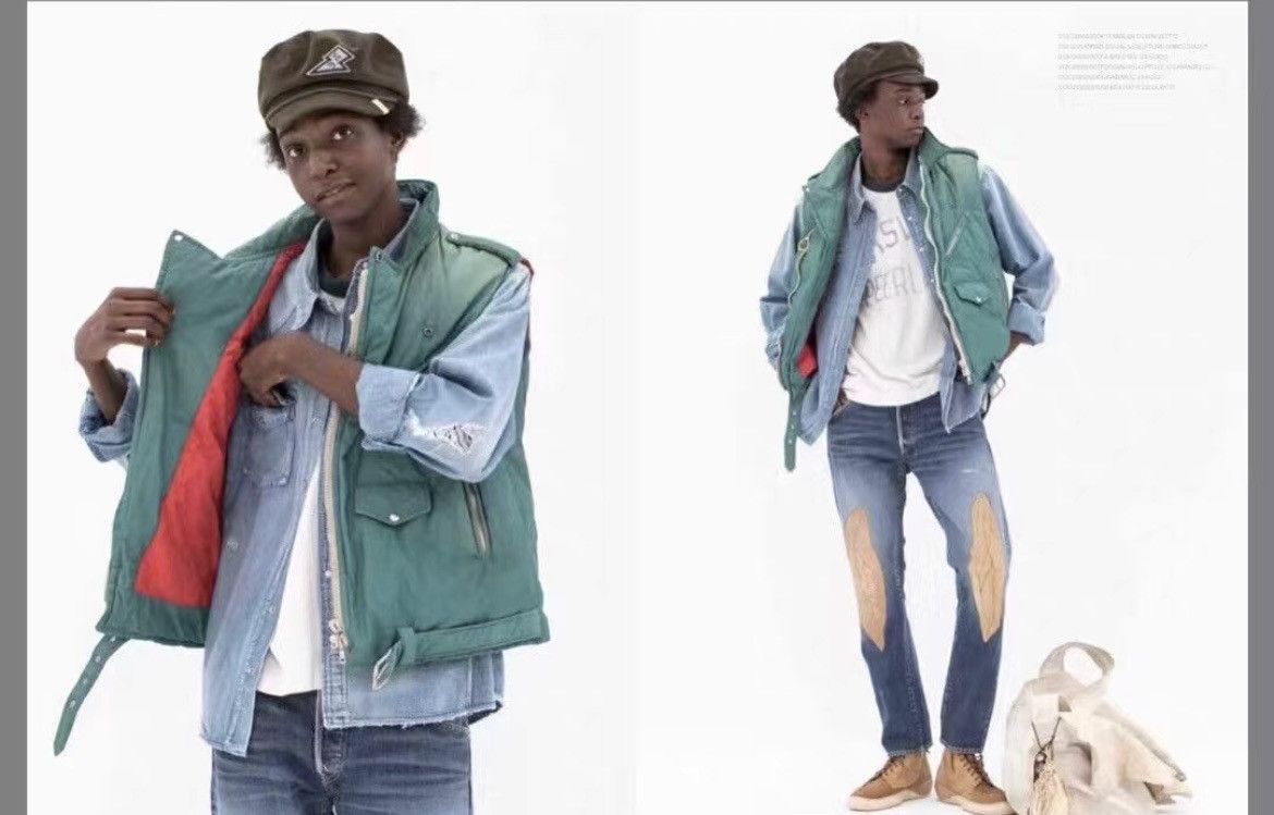 Visvim Visvimvisvim strabler down vest 20aw-2504 Size US M / EU 48-50 / 2 - 7 Thumbnail