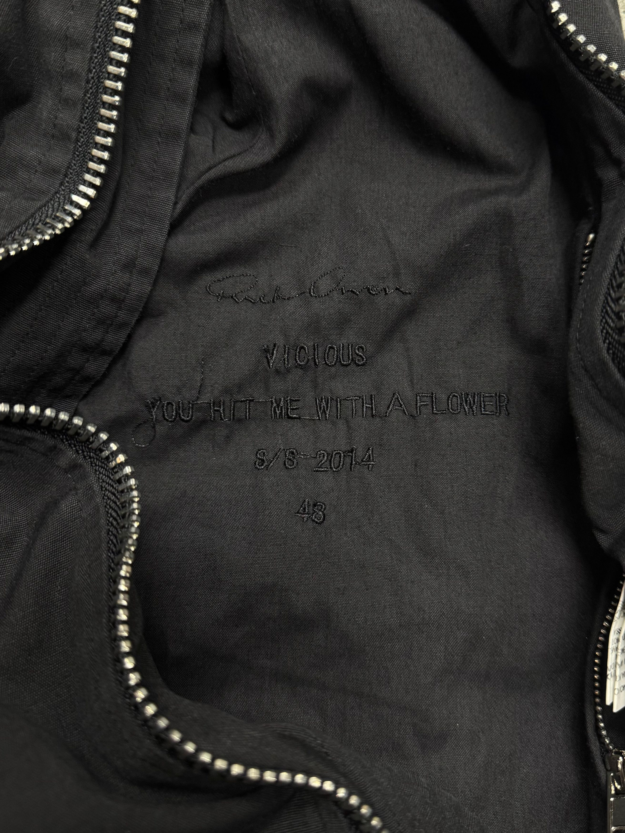 Rick Owens SS2014 Rick Owens Black Cotton MA-1 Bomber Jacket Size US M / EU 48-50 / 2 - 4 Thumbnail