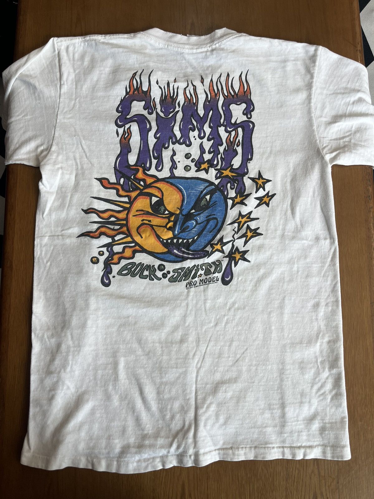 Vision Streetwear Vtg SIMS BUCK:SMITH VISION STREET WEAR Artwork Pro-model87’s Size US M / EU 48-50 / 2 - 7 Thumbnail