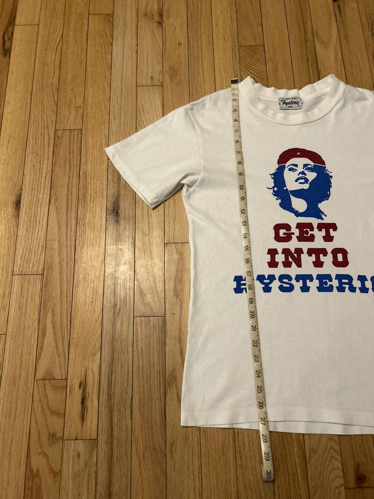 hysteric glamor 90s カットソー Hysteric Glamour 90s Retro Style Chacoal Reprint T shirt