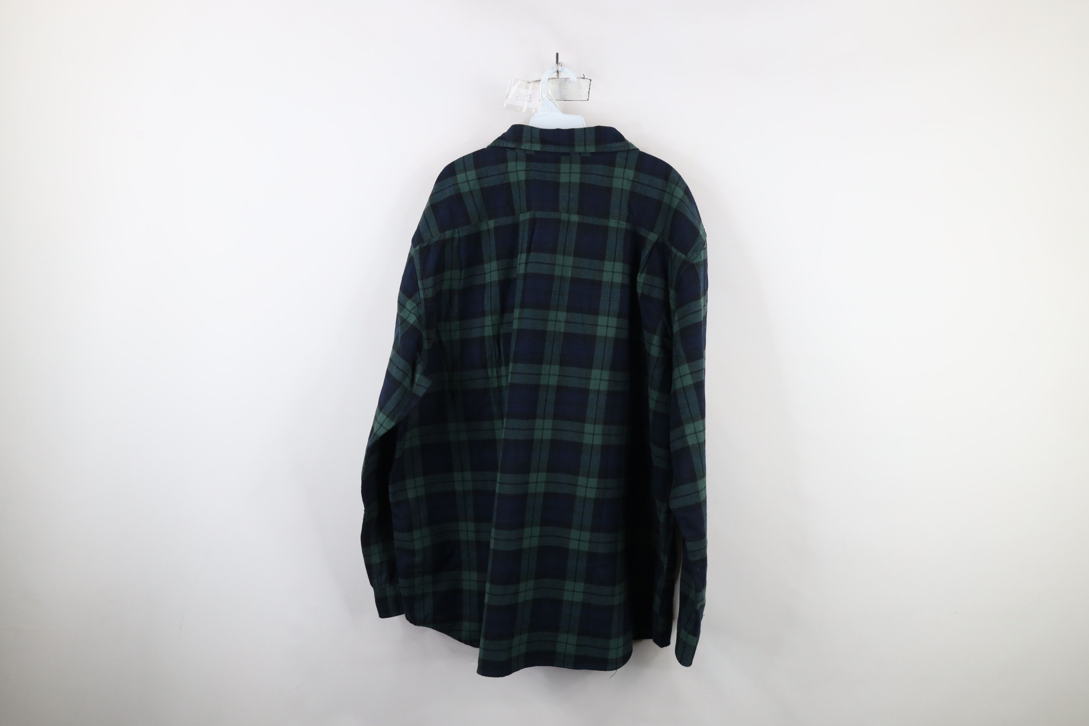 Carhartt × Vintage Vintage Carhartt Loose Fit Flannel Button Shirt Jacket Plaid Size US XXL / EU 58 / 5 - 12 Thumbnail