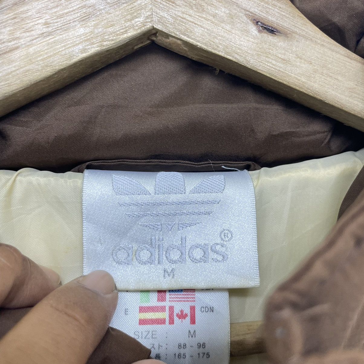 Adidas × Vintage Vintage Adidas Down Jacket Size US M / EU 48-50 / 2 - 7 Thumbnail
