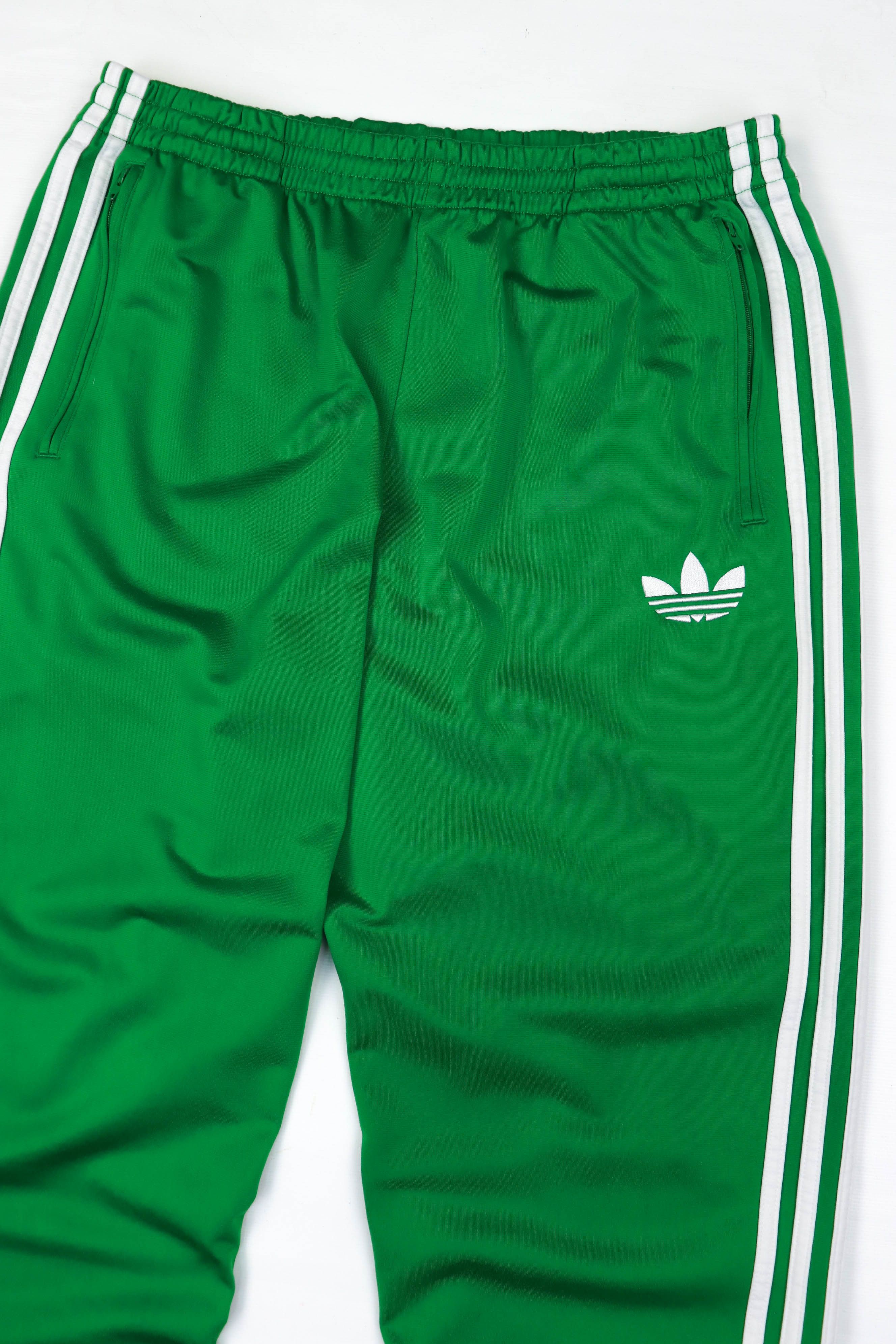 Adidas Adidas 2011 Apple Green Three Stripes Track Pants Size US 32 / EU 48 - 3 Thumbnail