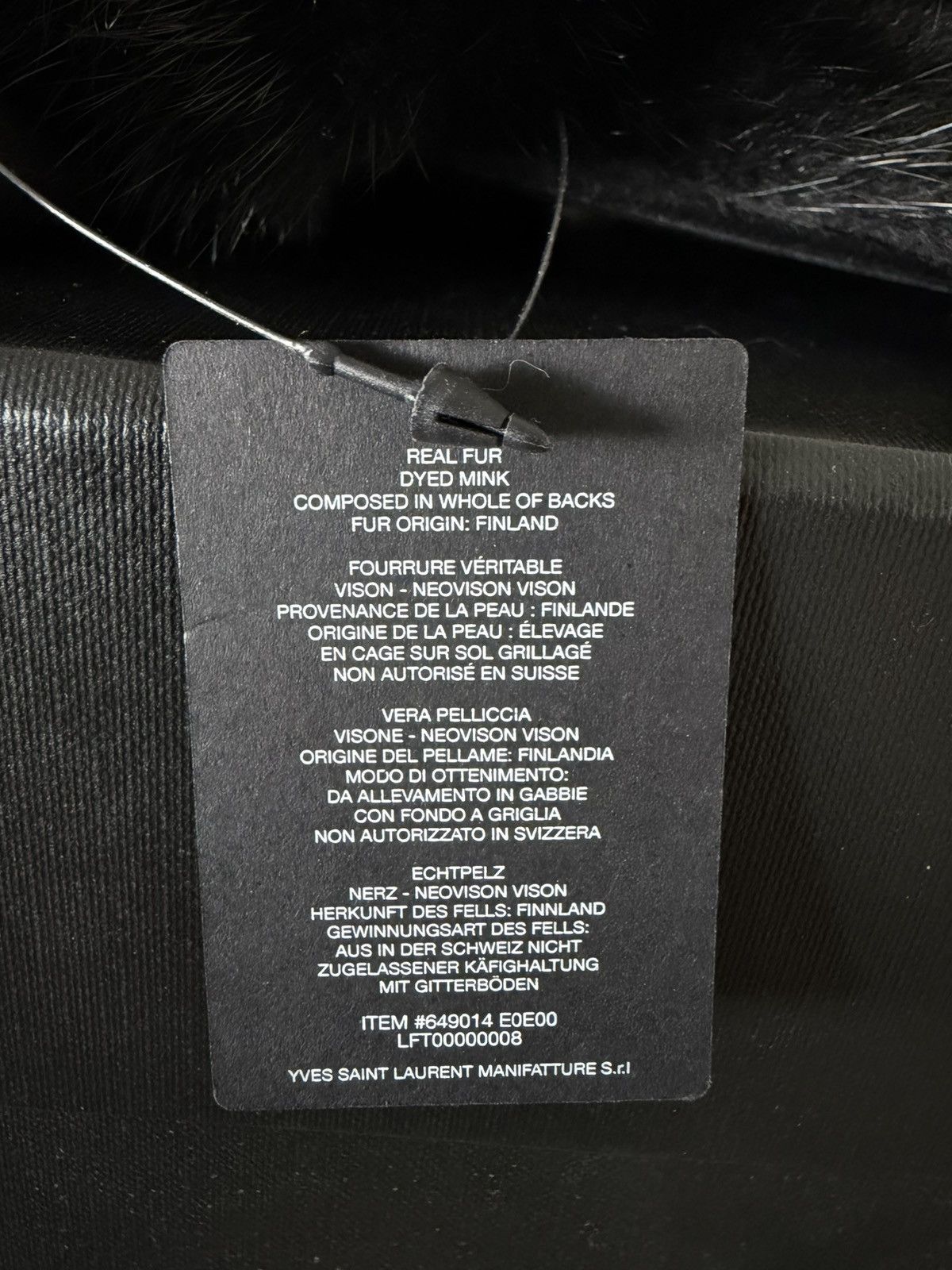 Saint Laurent Paris REAL MINK SANDALS SAINT LAURENT Size US 12 / EU 45 - 3 Thumbnail
