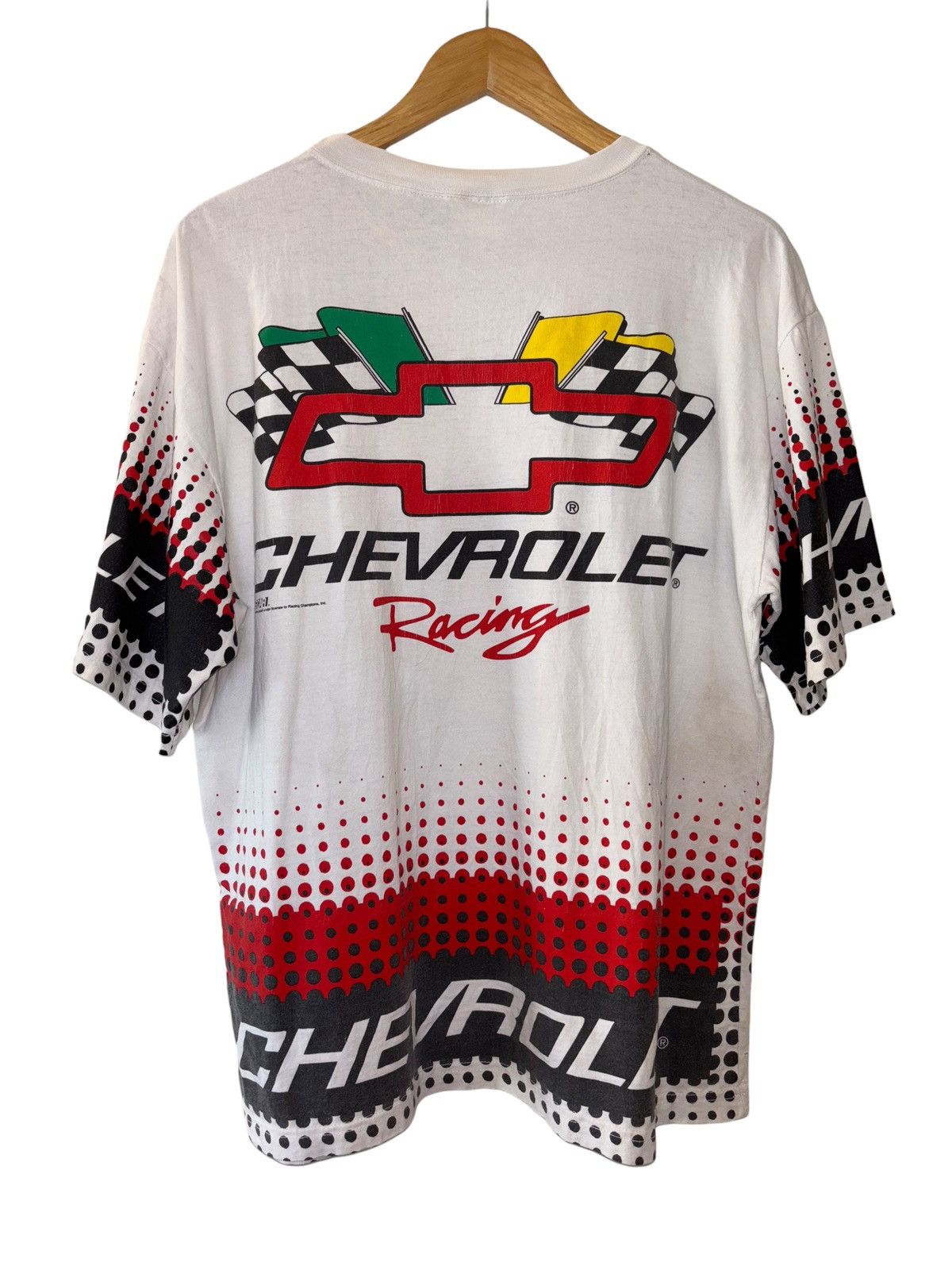 Chevrolet × NASCAR × Vintage Vintage 90’s NASCAR Chevrolet Racing AOP T-Shirt Size US L / EU 52-54 / 3 - 11 Thumbnail