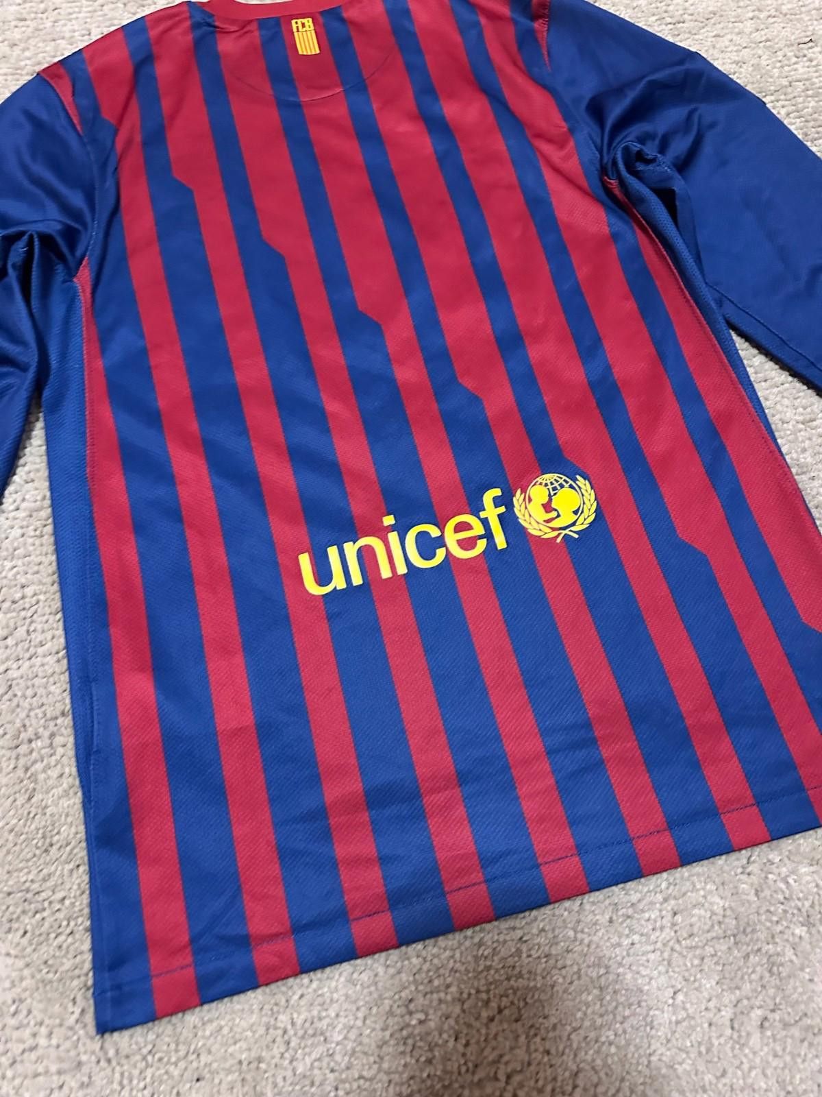 Nike BARCELONA 2011 2012 HOME SHIRT JERSEY LONG SLEEVE NIKE S Size US S / EU 44-46 / 1 - 9 Thumbnail