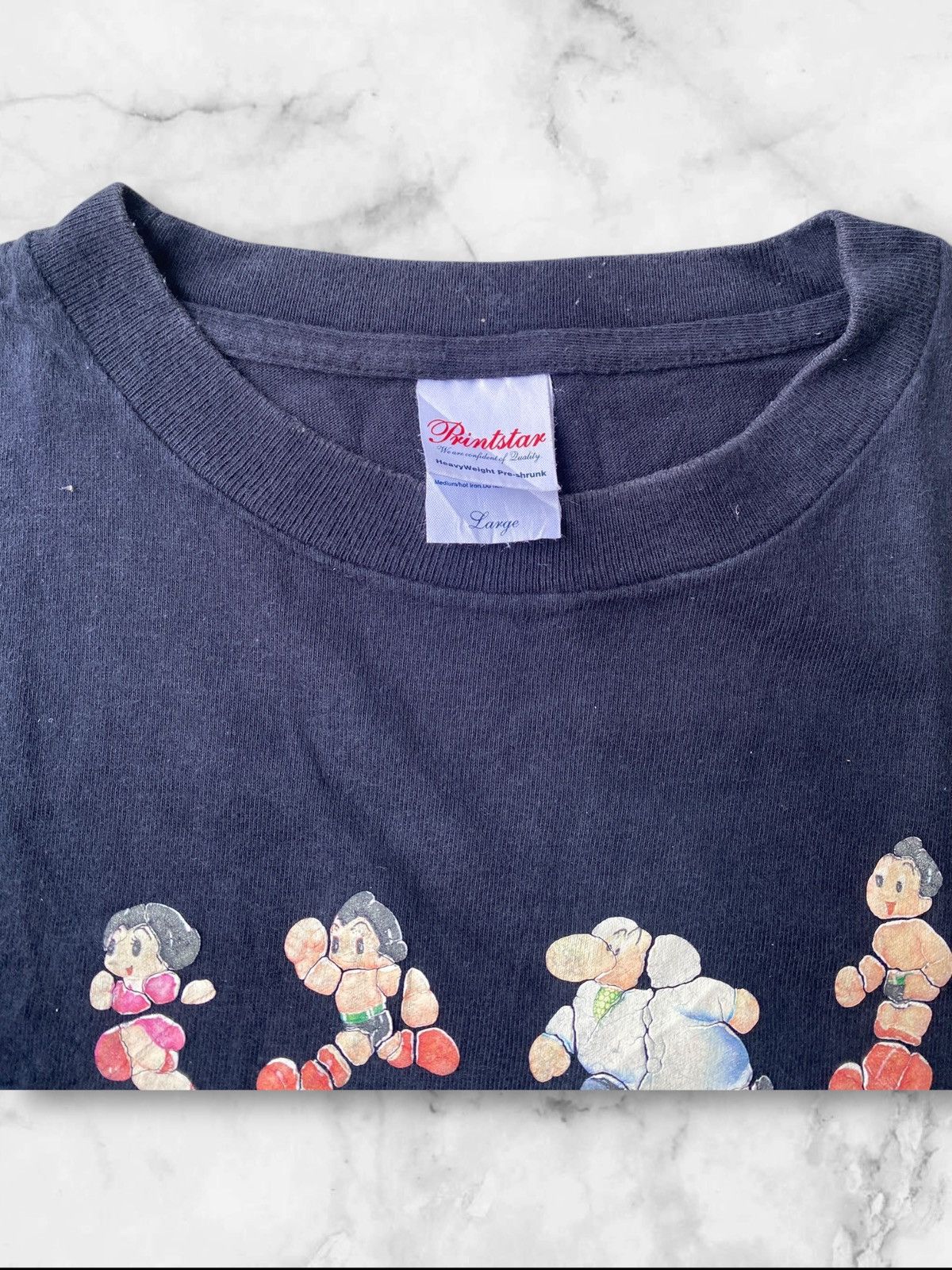 Anime Astro Boy Printstar Tee – Official Licensed Vintage Size US L / EU 52-54 / 3 - 5 Thumbnail