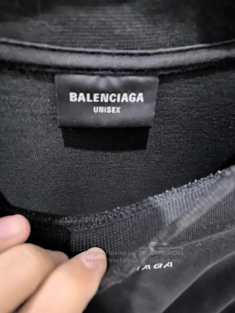Balenciaga Balenciaga Black Short Sleeve T-Shirt Size US XS / EU 42 / 0 - 5 Thumbnail