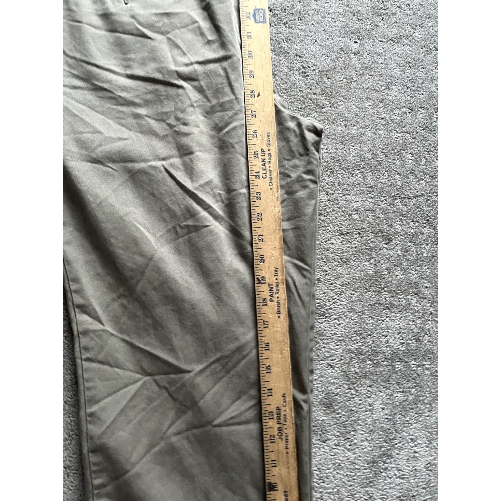 Dockers DOCKERS Beige Classic Fit Men Pants 36x27 Straight Flat Front Regular Size 36 Inseam 27 Men’s Khaki Signature Size US 36 / EU 52 - 7 Thumbnail