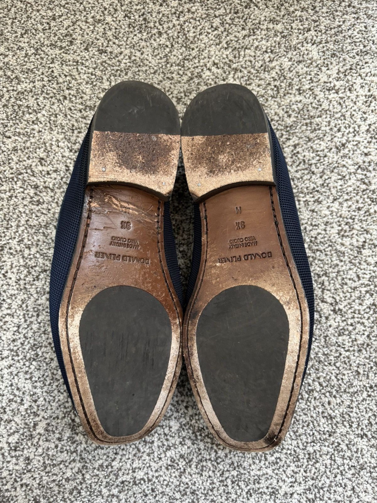 Donald Pliner Donald Pliner Dacio loafers in navy nylon Size US 9.5 / EU 42-43 - 5 Thumbnail