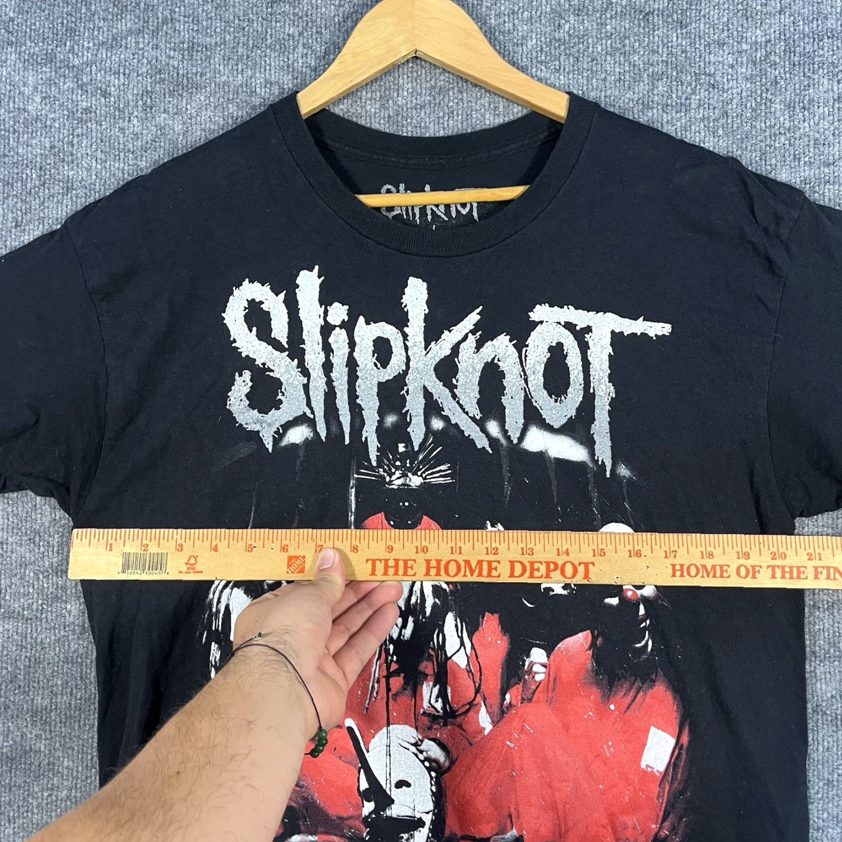 Doublet Slipknot Tee T-Shirt Mens Large Black Double Sided Barcode Official Band Graphic Print Shirt Size US L / EU 52-54 / 3 - 2 Thumbnail