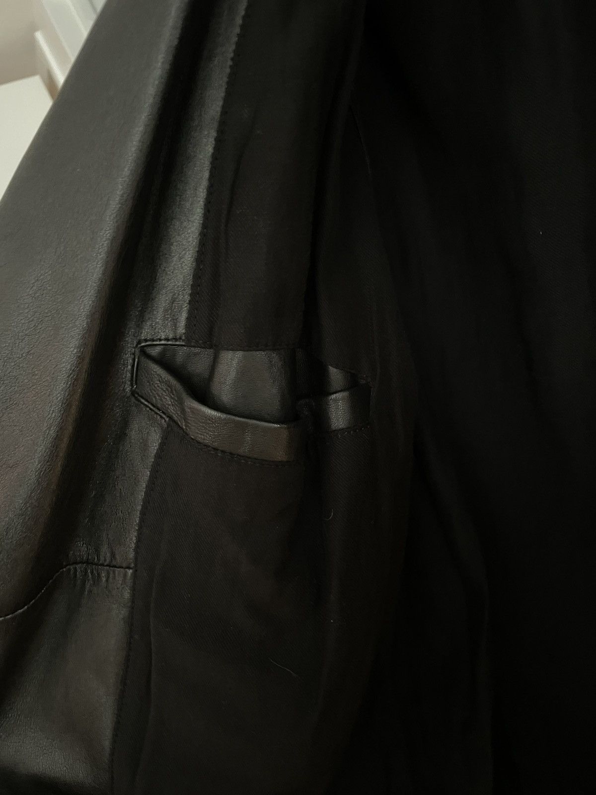 Allsaints AllSaints Asymmetric Zip Leather Biker Jacket Size US M / EU 48-50 / 2 - 6 Thumbnail
