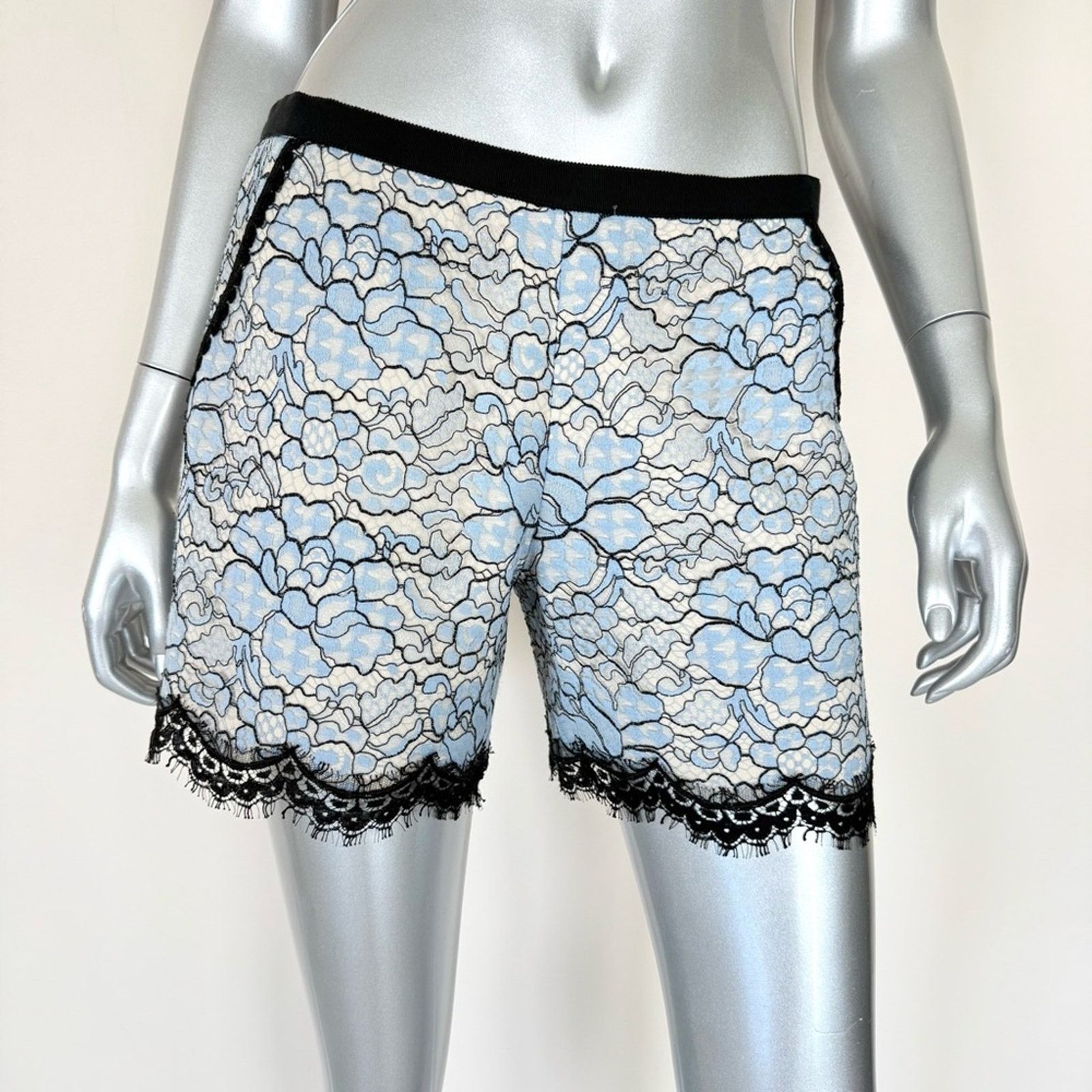 Other Andrew GN women laces shorts size 6 US Retail 580$ Size 28" / US 6 / IT 42 - 1 Thumbnail