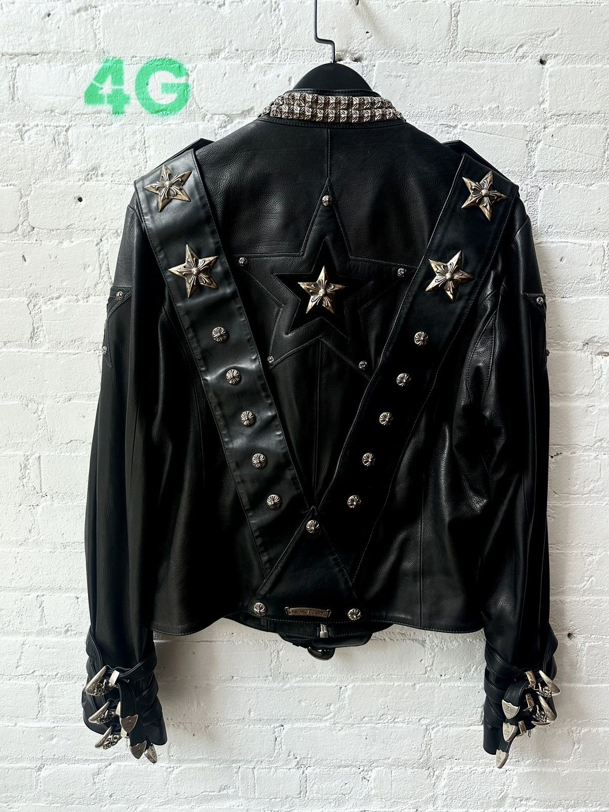 Chrome Hearts CHROME HEARTS COUTURE 1:1 MJ COMMANDER STAR JACKET Size US XL / EU 56 / 4 - 10 Thumbnail