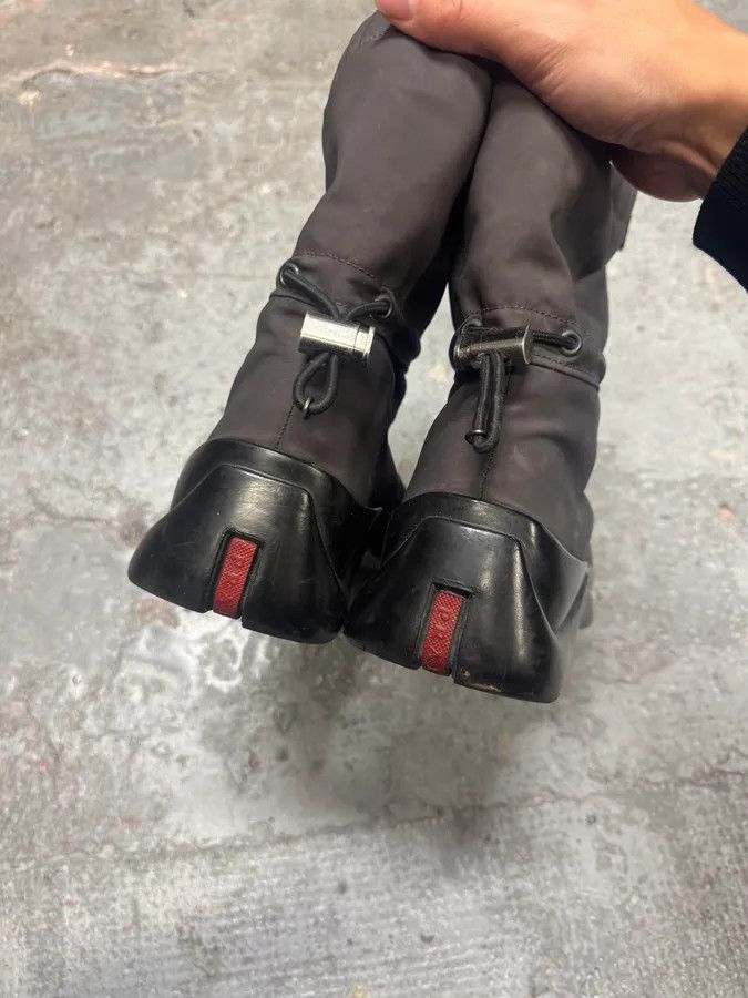 Prada FW1999 Prada Hybrid Nylon Boots Size US 9 / EU 42 - 6 Thumbnail