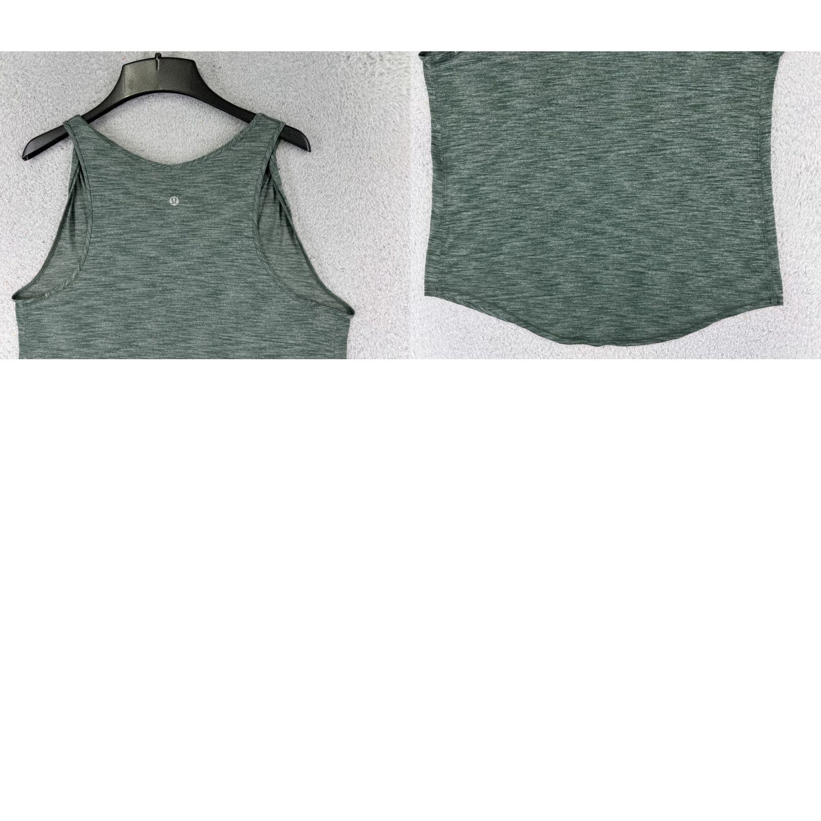 Lululemon Lululemon Shirt Women 6 Green Do The Twist Tank Yoga Luon Silverescent W1ATVS Size M / US 6-8 / IT 42-44 - 9 Thumbnail