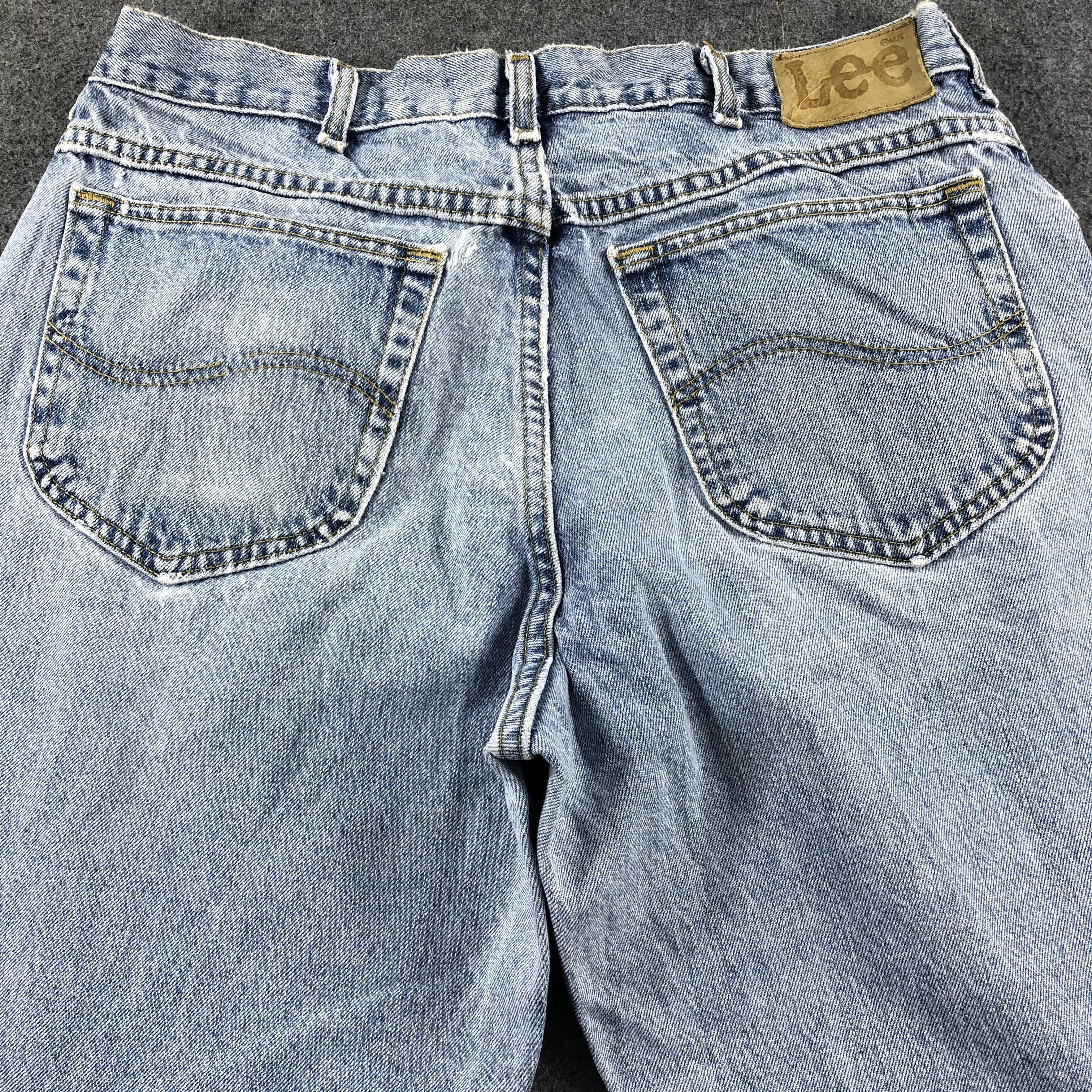 Lee Vintage Blue Wash Lee Jeans-J2506 Size US 33 - 4 Thumbnail